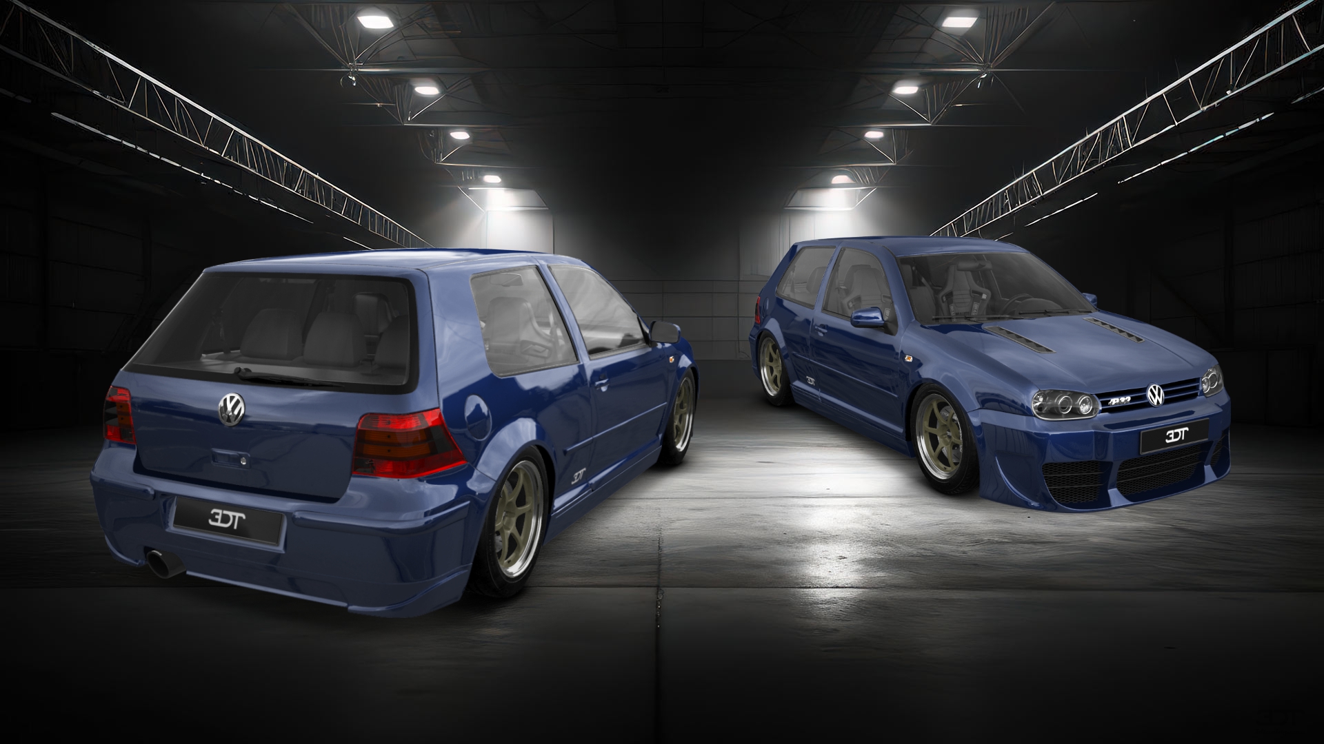 Volkswagen Golf 4 (mk4) 3 Door Hatchback 1997 tuning