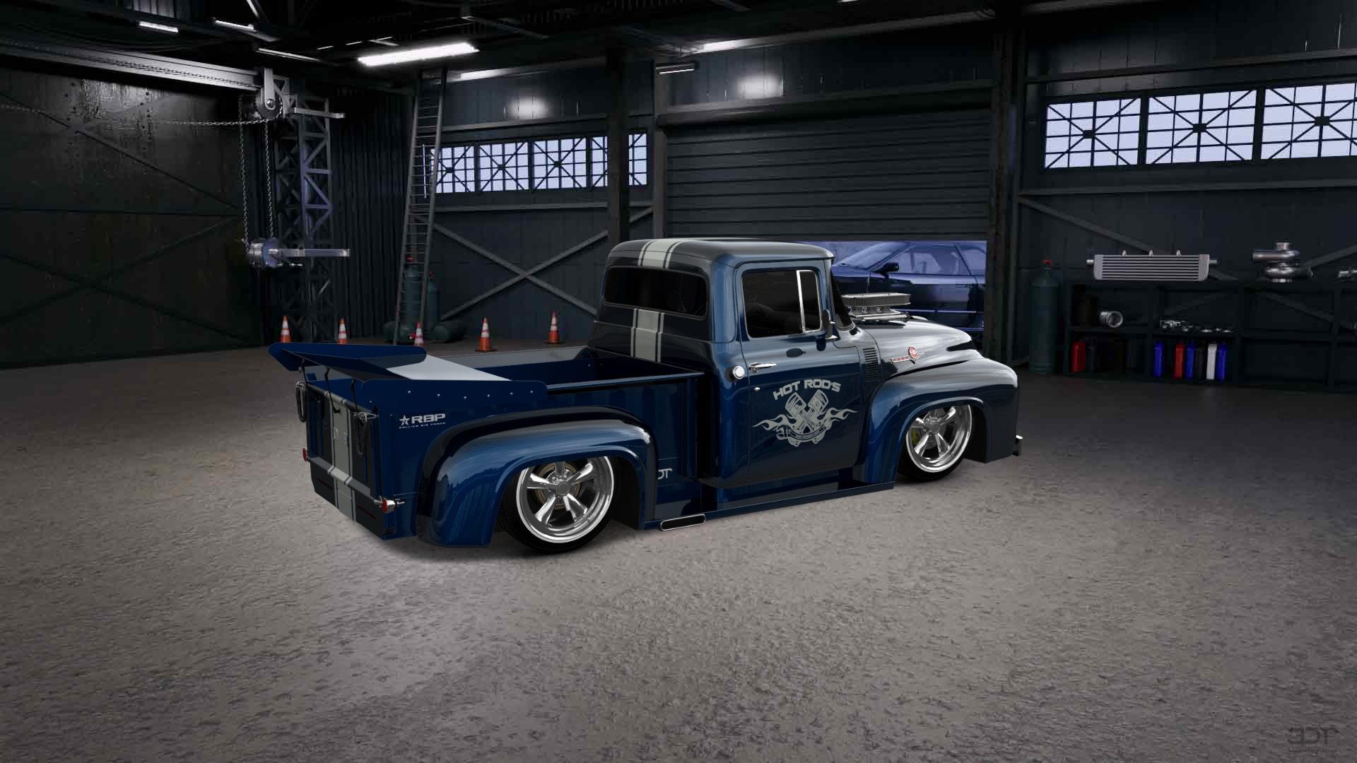 Ford F-100 2 Door truck 1956 Images