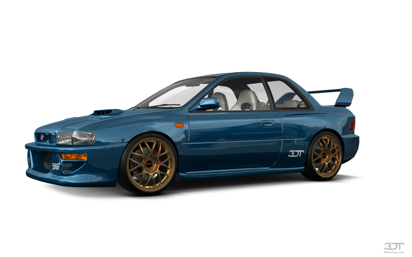 Tuning Subaru Impreza WRX STI 22B 2 Door Coupe 2000