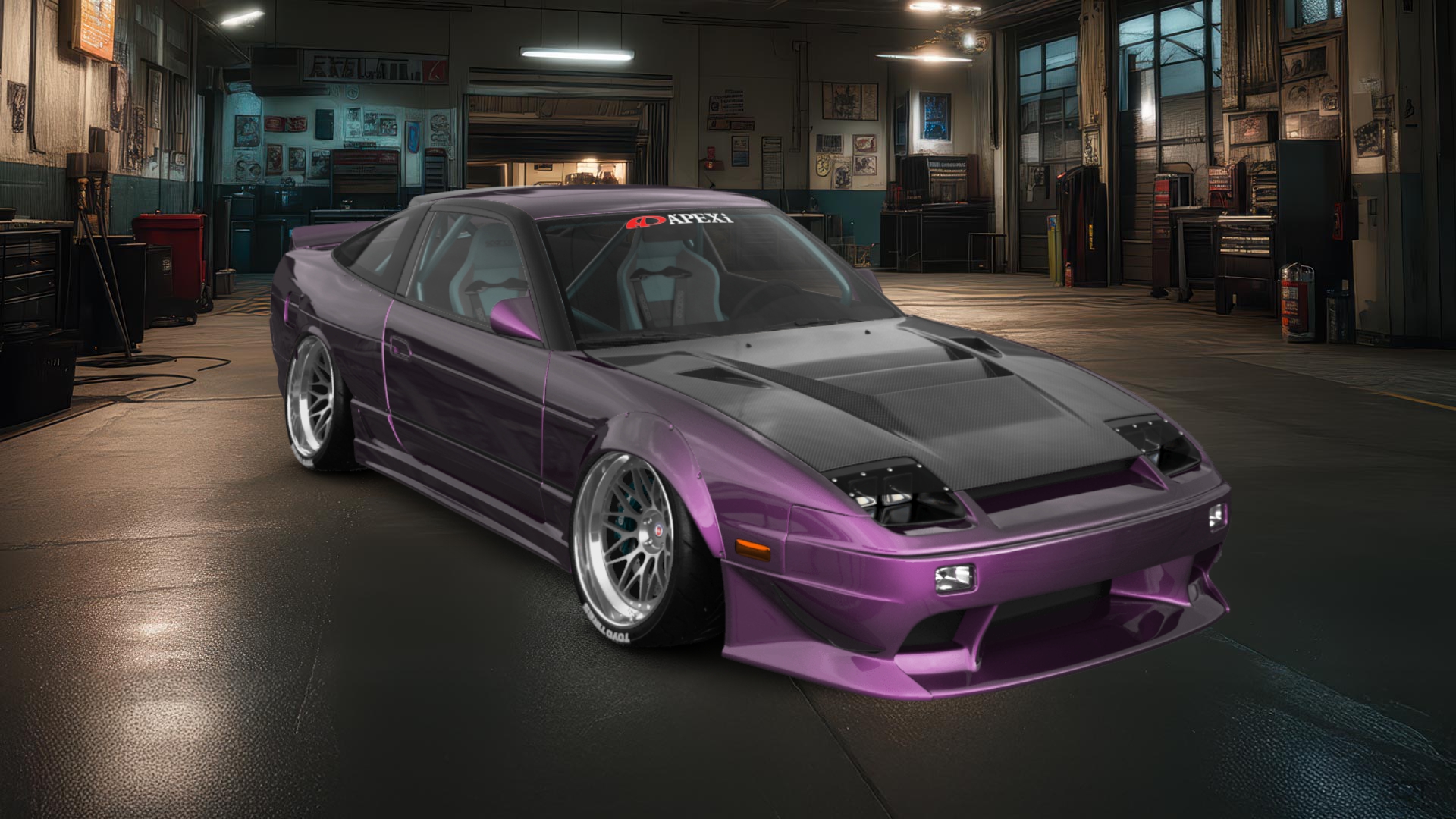 Nissan 240SX 3 Door Hatchback 1989 tuning