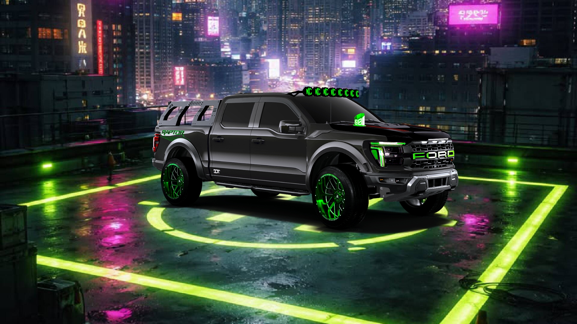 Ford F-150 Raptor 4 Door pickup truck 2024 tuning