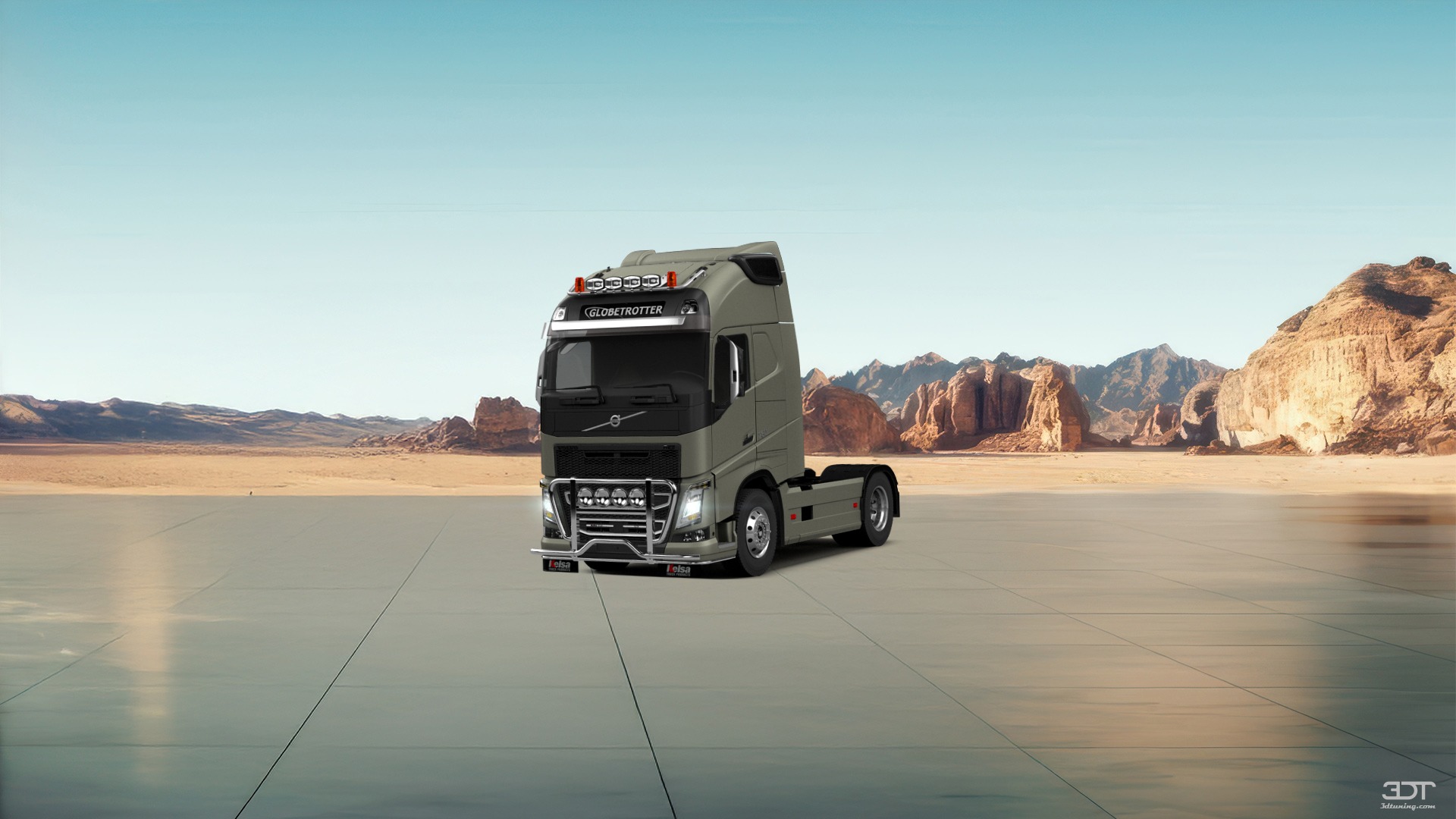 Volvo FH16 Globetrotter XL Cab Truck 2013 tuning