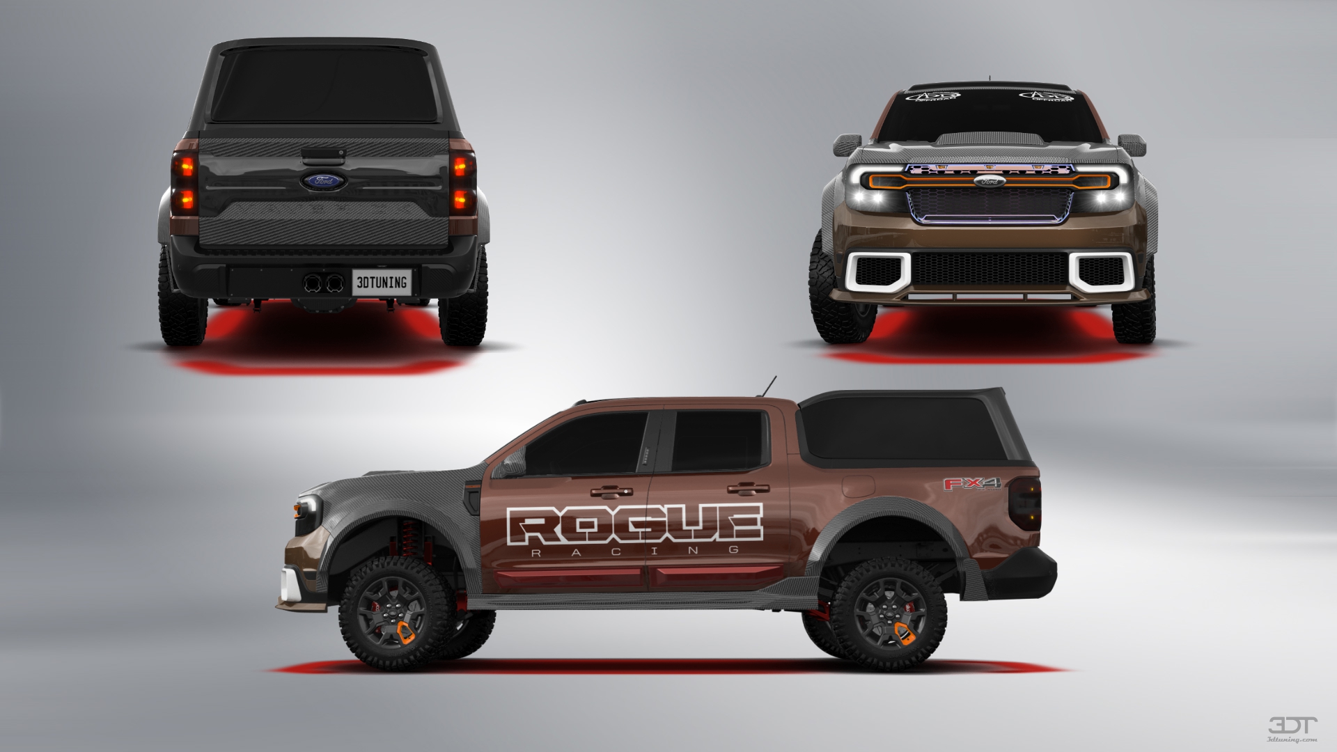 Ford Maverick 4 Door pickup truck 2022 tuning