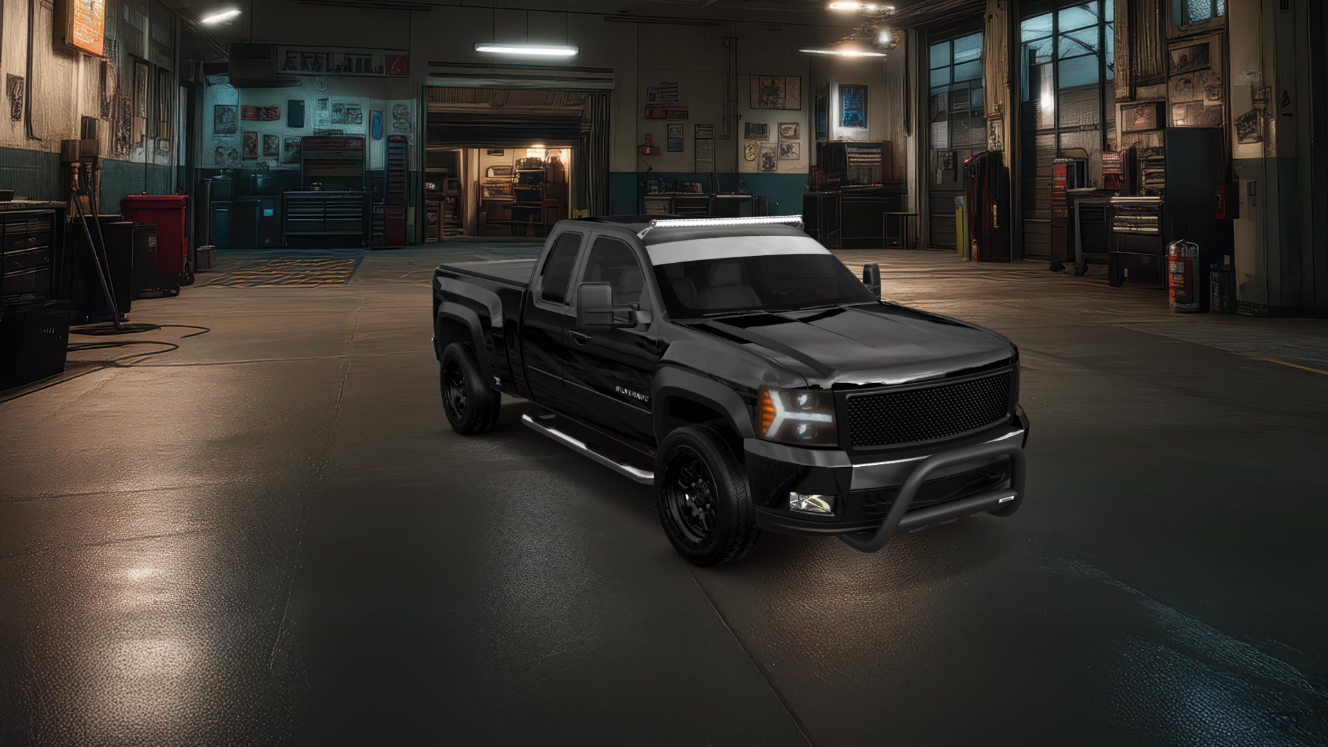 Chevrolet Silverado 1500 6.6 ft box Pickup Truck 2008 tuning