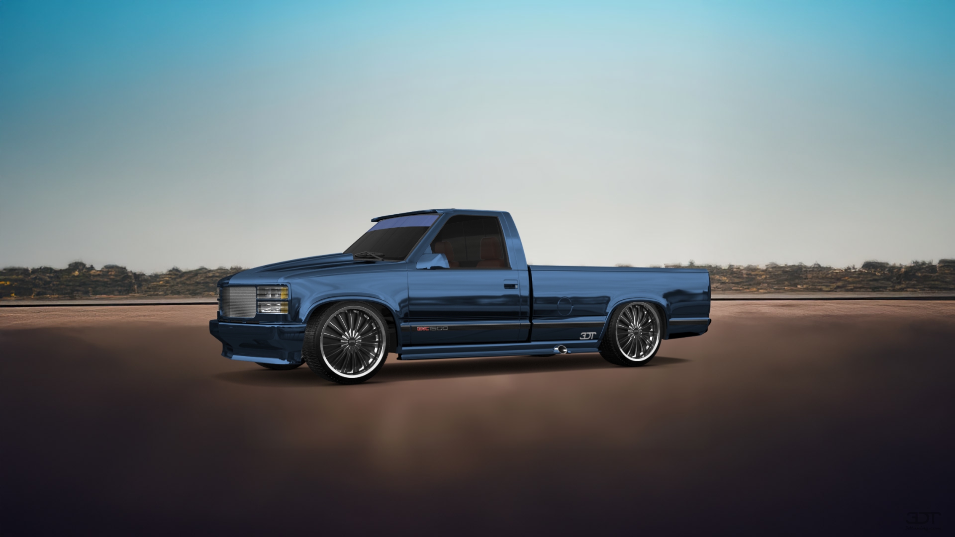 GMC Sierra 1500 2 Door pickup truck 1988 tuning