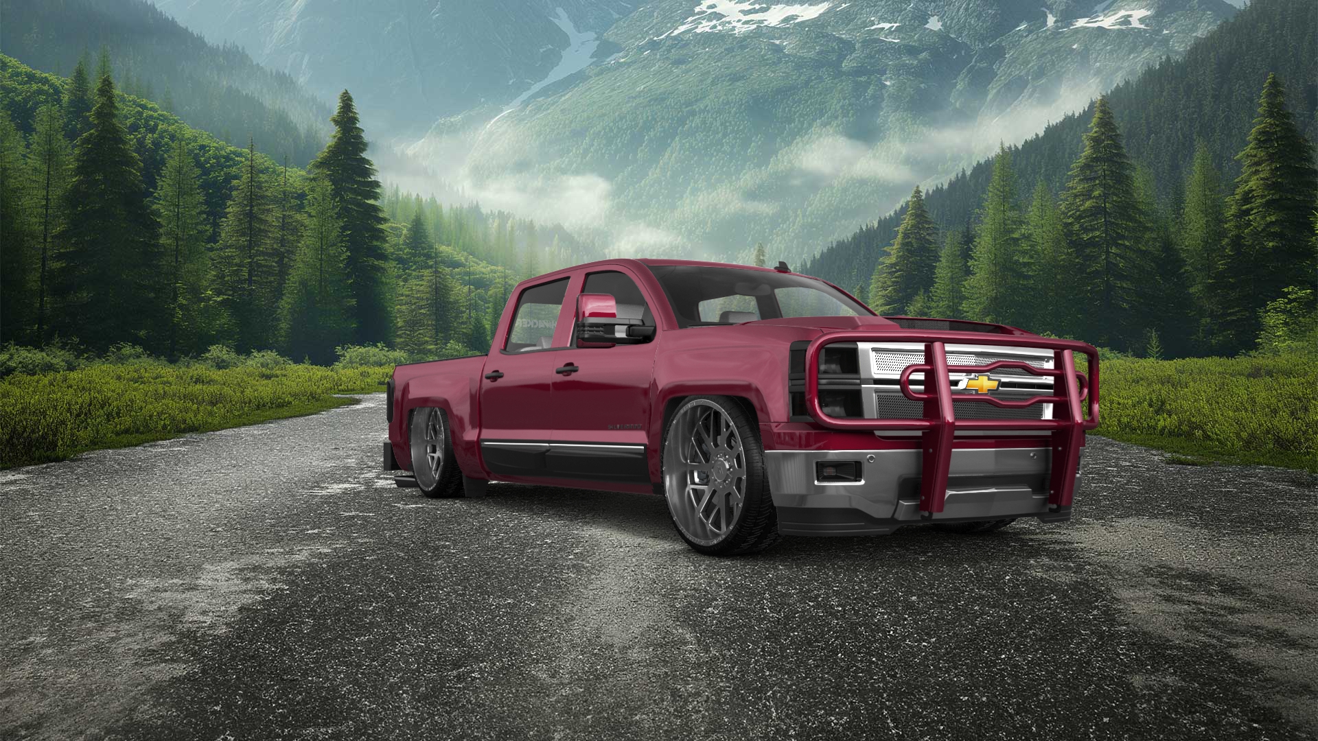 Chevrolet Silverado 1500 4 Door pickup truck 2014