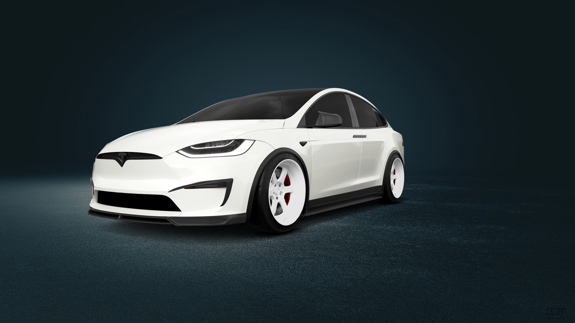 Tesla Model X 5 Door SUV 2024 tuning