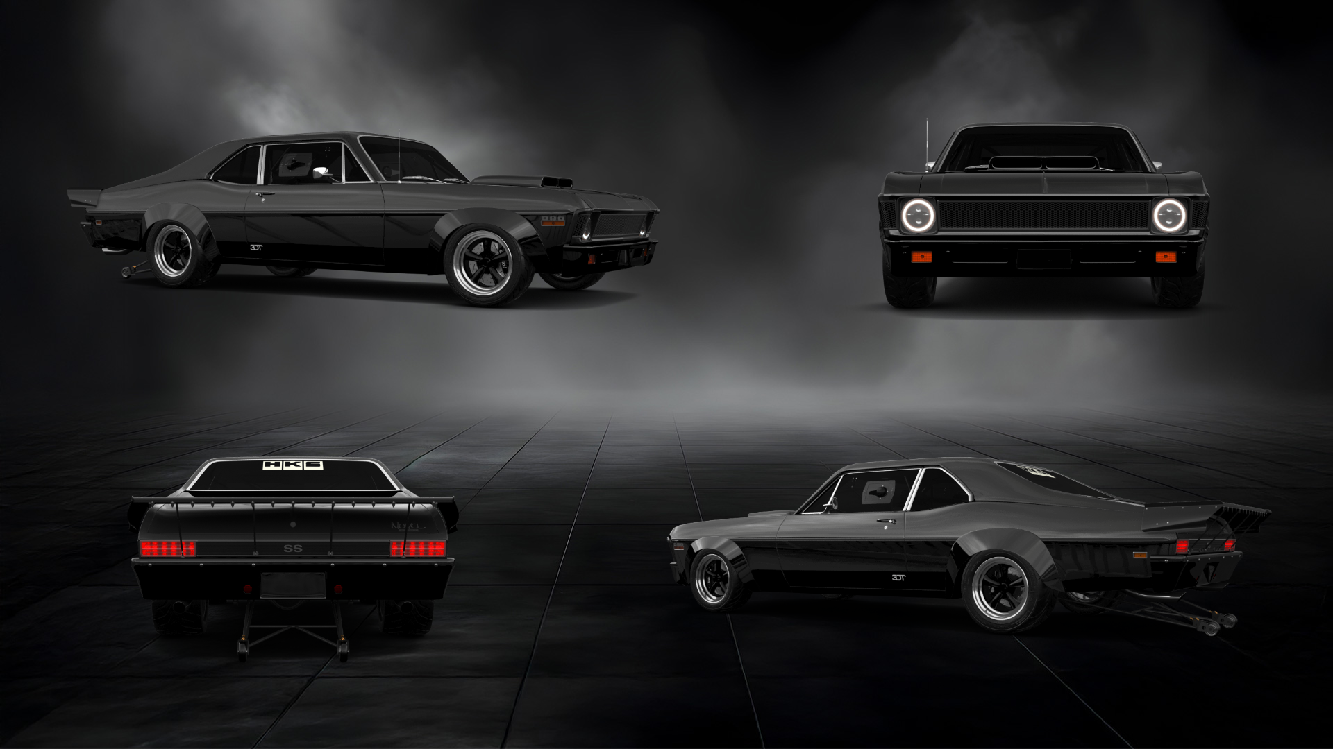 Chevrolet Chevy II Nova 2 Door Coupe 1968