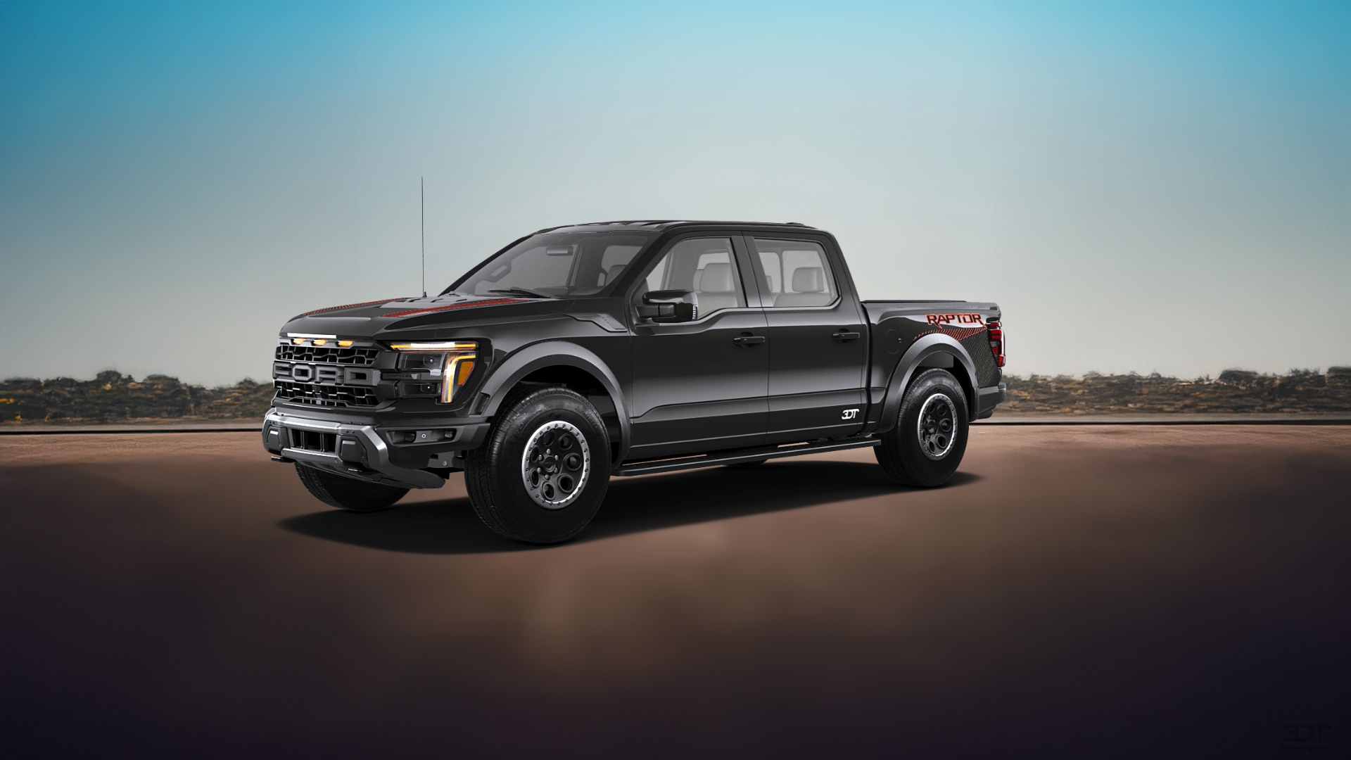 Ford F-150 Raptor 4 Door pickup truck 2024 tuning