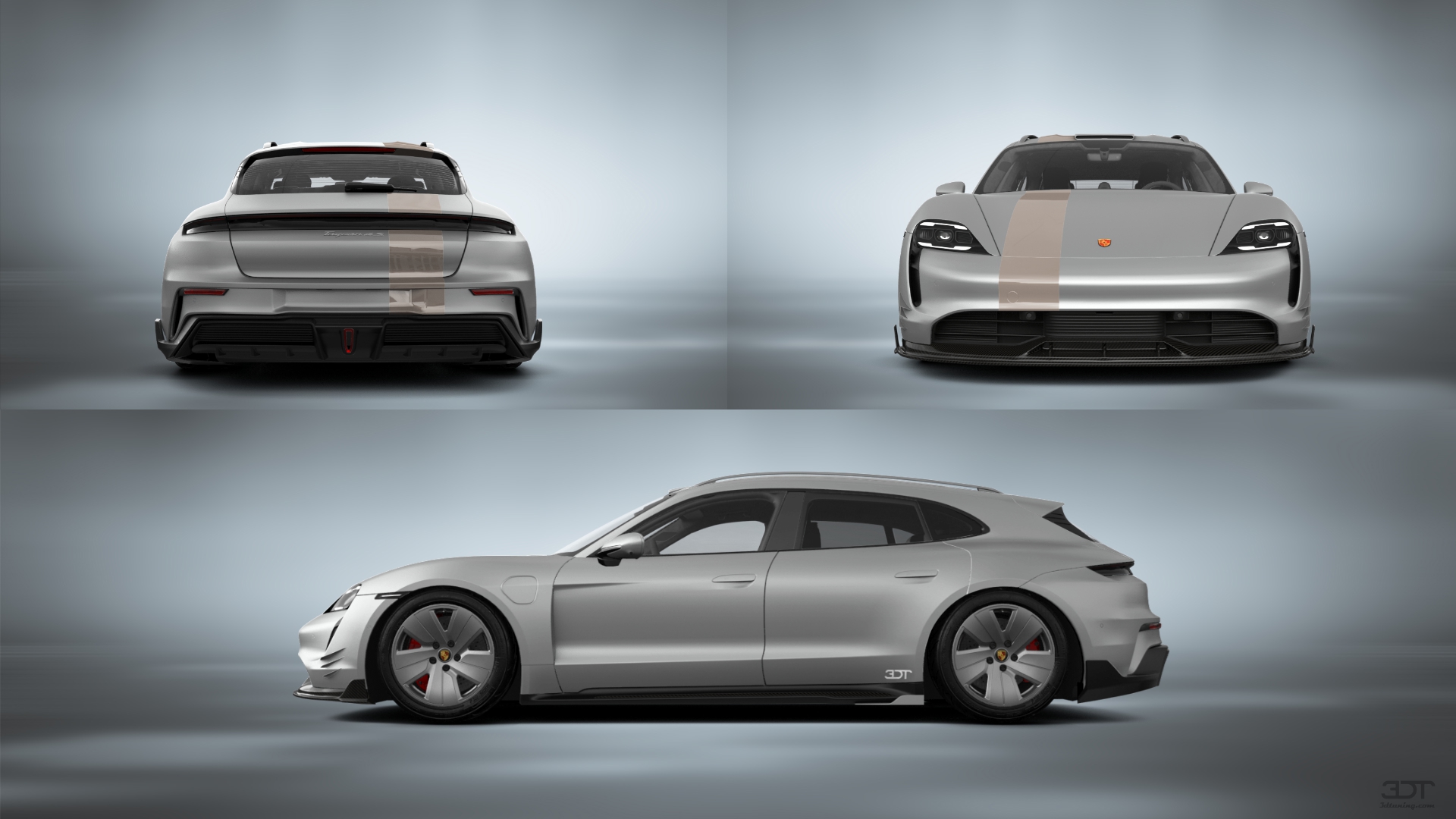 Porsche Taycan Sport Turismo Shooting Brake 2019 tuning