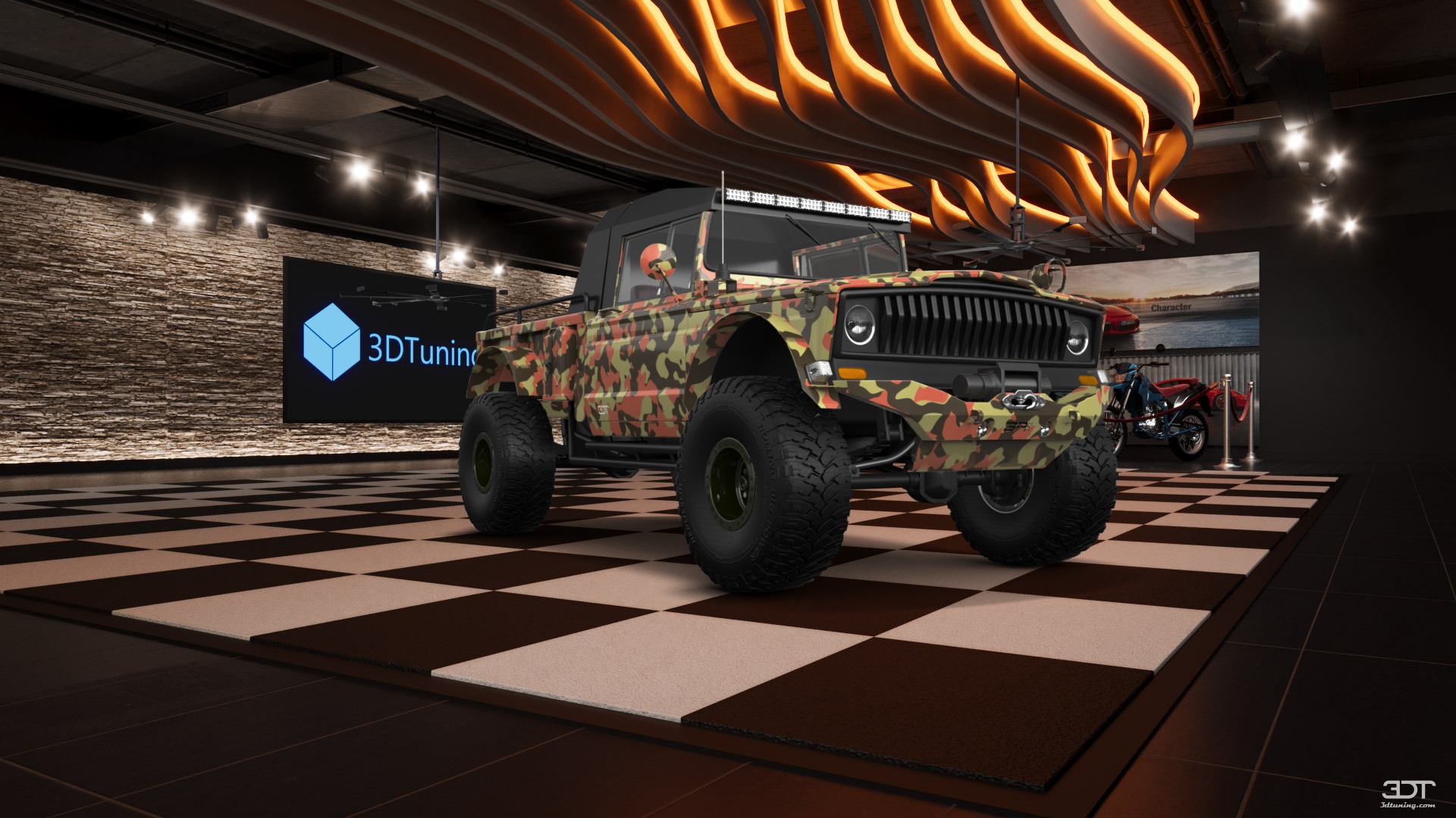 Jeep Kaiser M715 2 Door pickup truck 1968