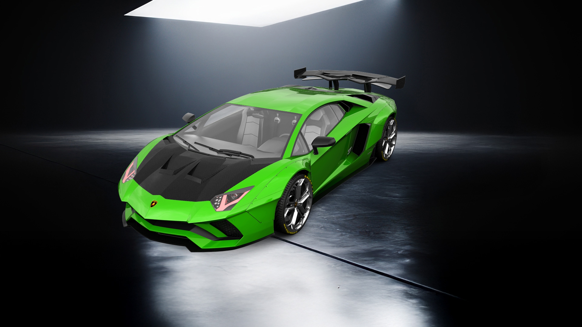 Lamborghini Aventador 2 Door Coupe 2012 tuning