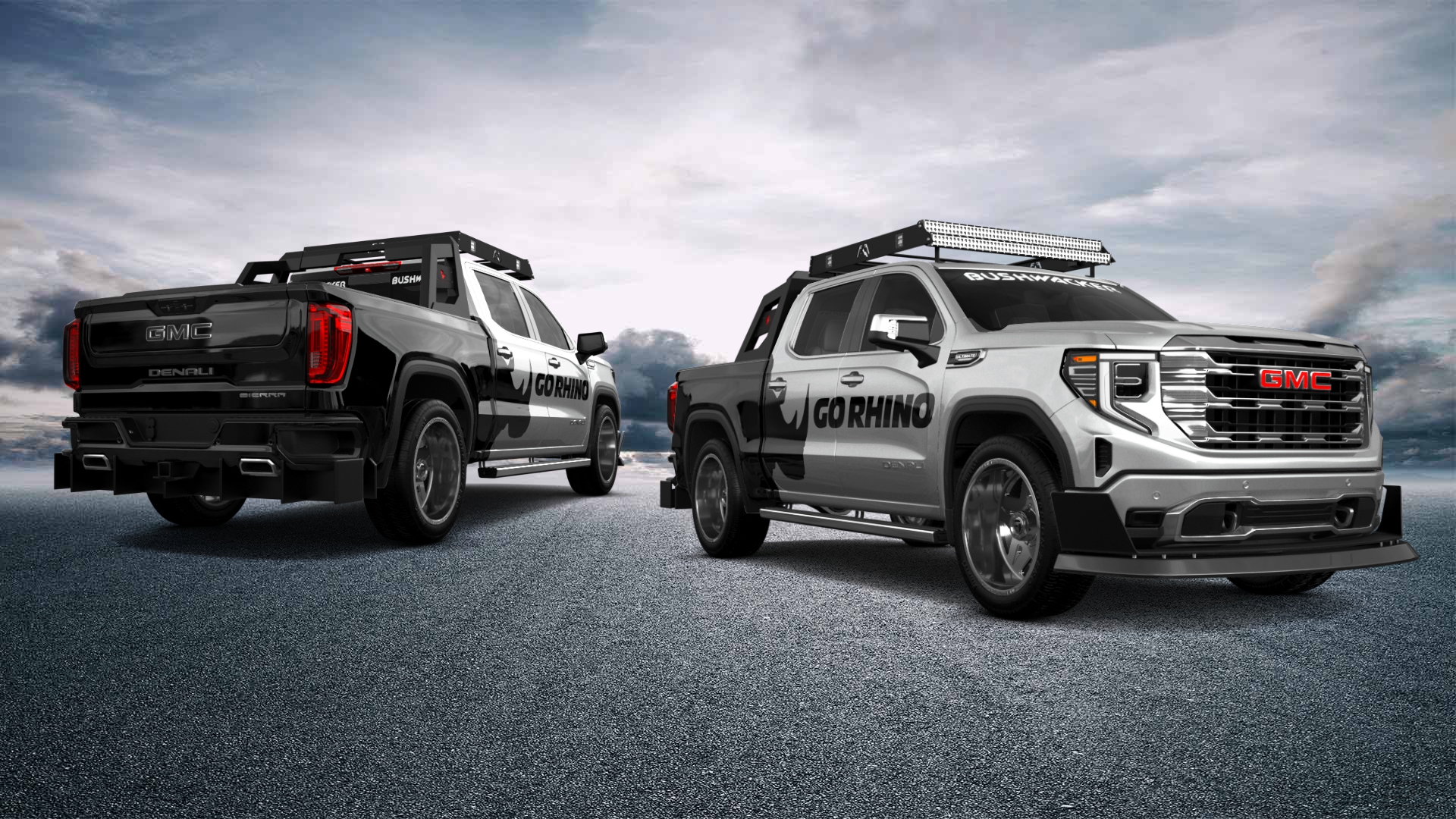 GMC Sierra 1500 Crew Cab 5.8 ft box 4 Door pickup truck 2023 tuning