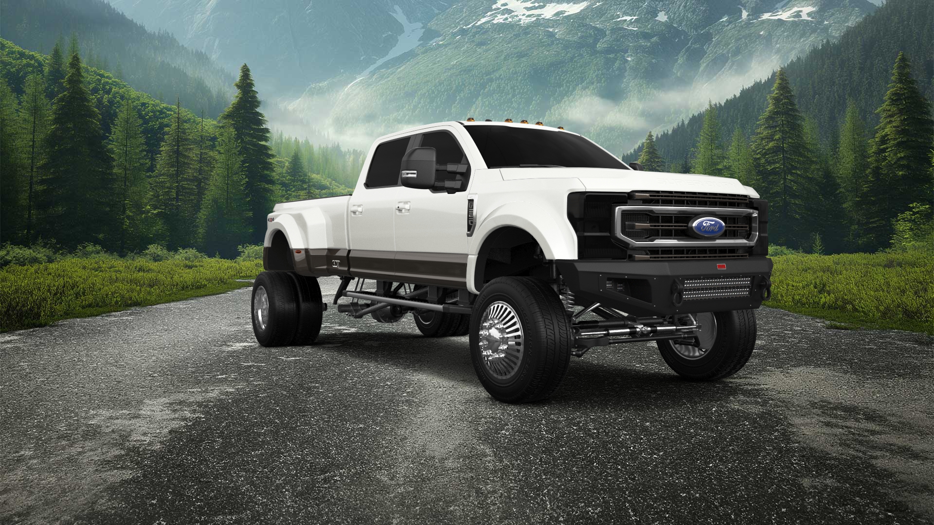 Ford F-350 DRW 4 Door pickup truck 2021
