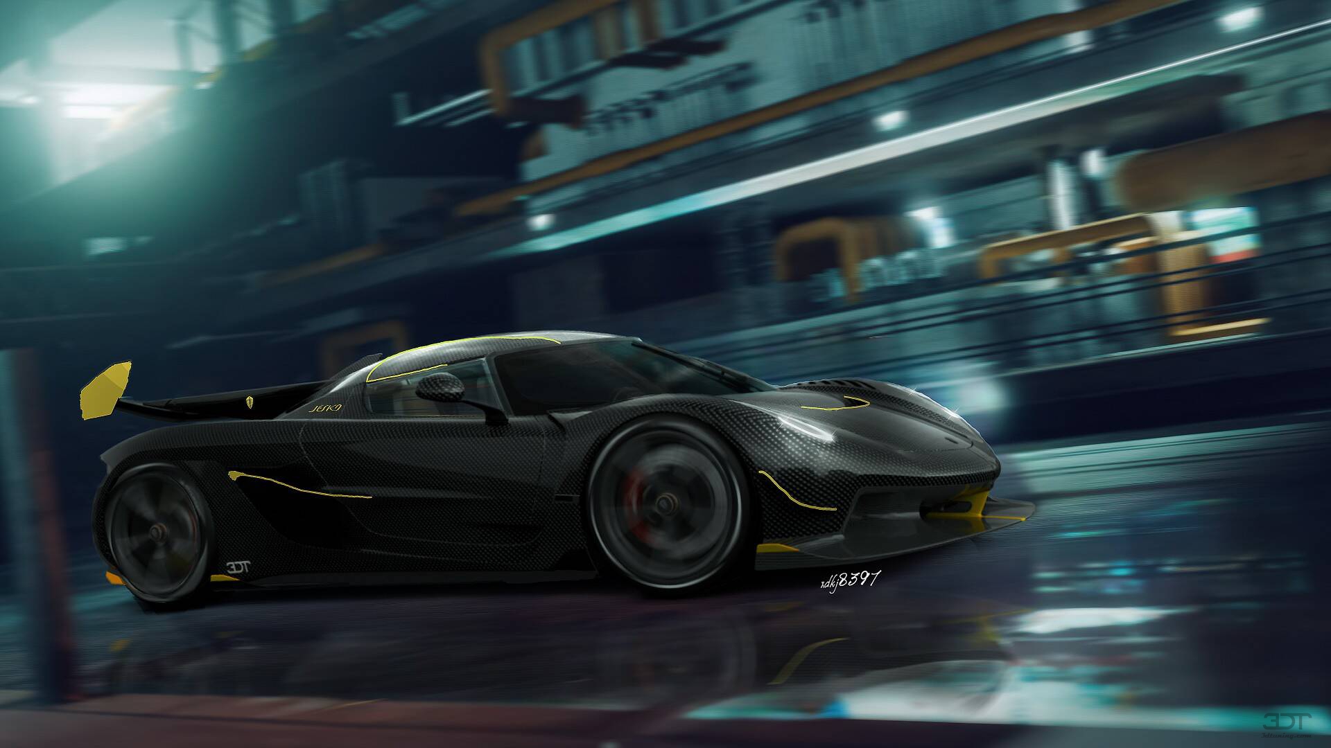 Koenigsegg Jesko 2 door targa top 2020