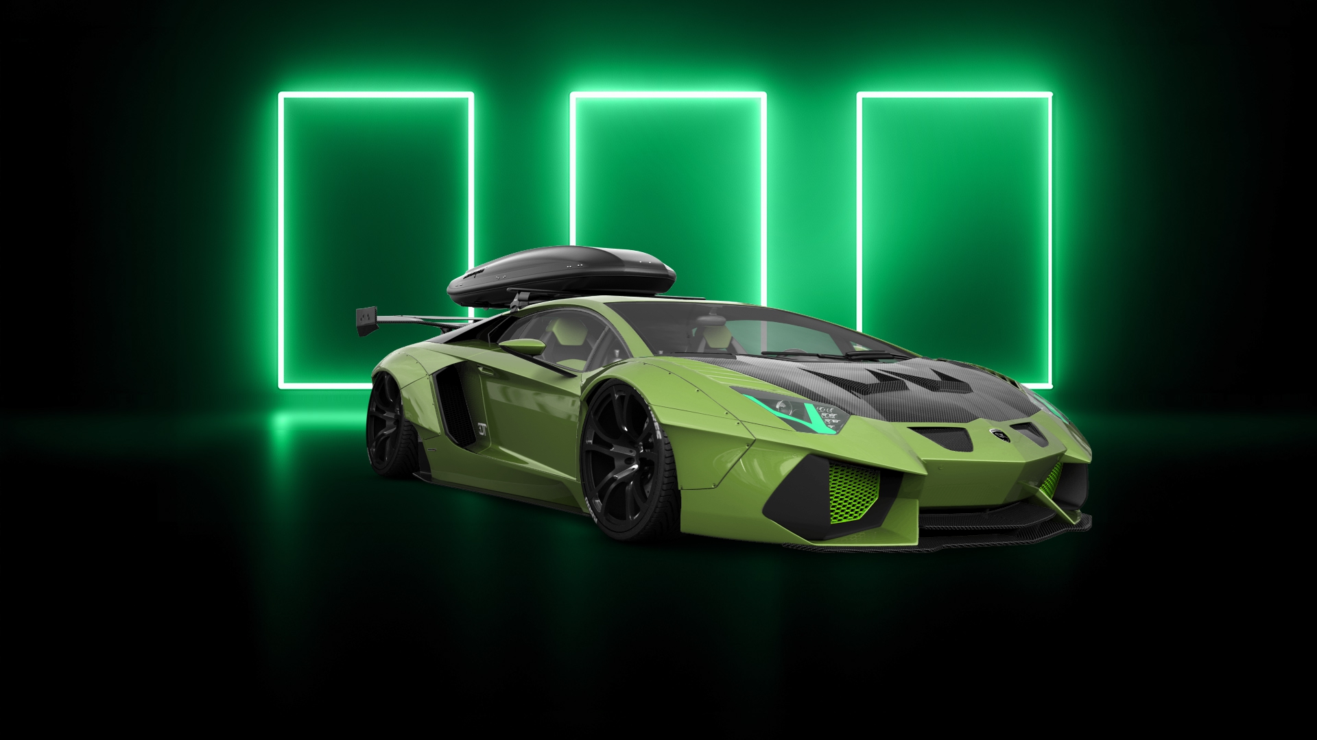 Lamborghini Aventador 2 Door Coupe 2012 tuning
