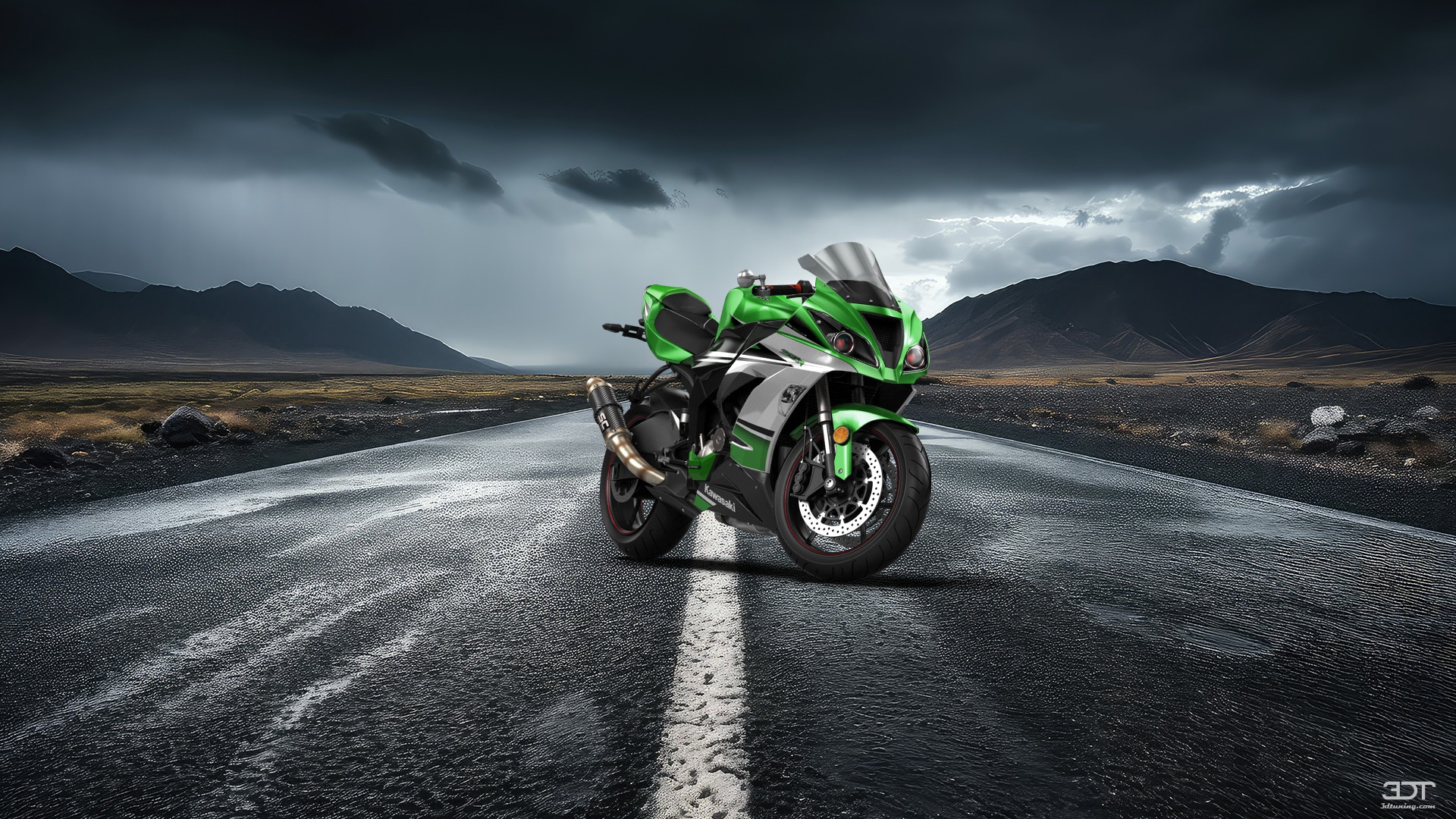 Kawasaki Ninja ZX 6R Sport Bike 2015