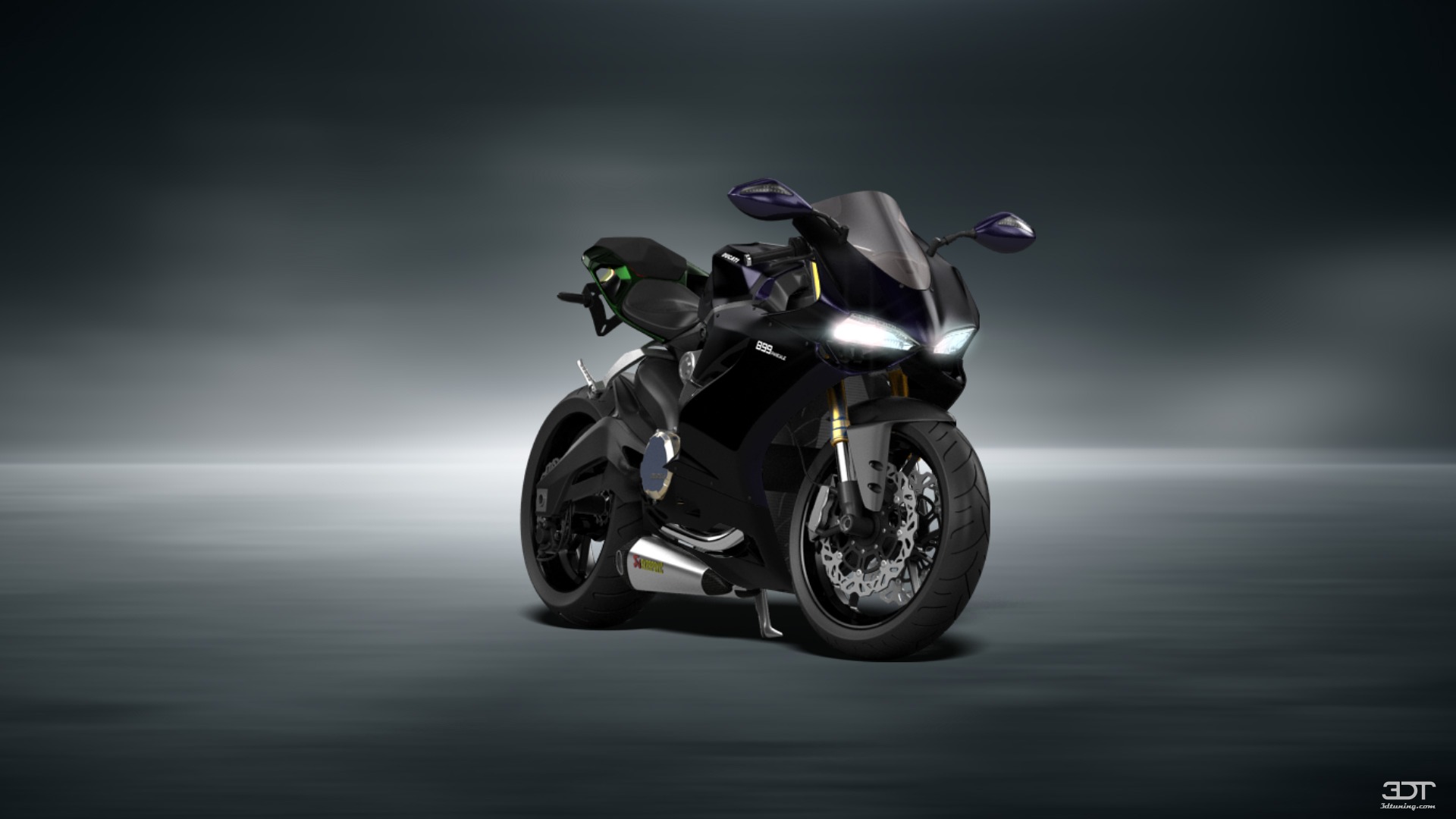 Ducati 899 Panigale Sport Bike 2015 tuning