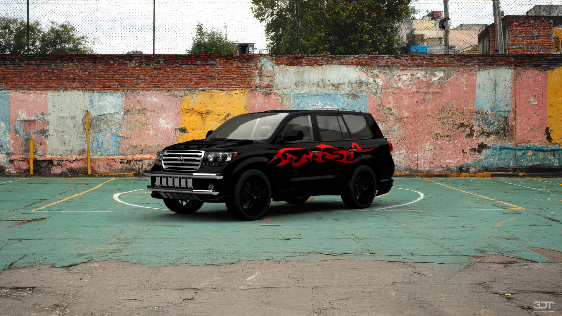 Toyota LC 200 SUV 2007 tuning