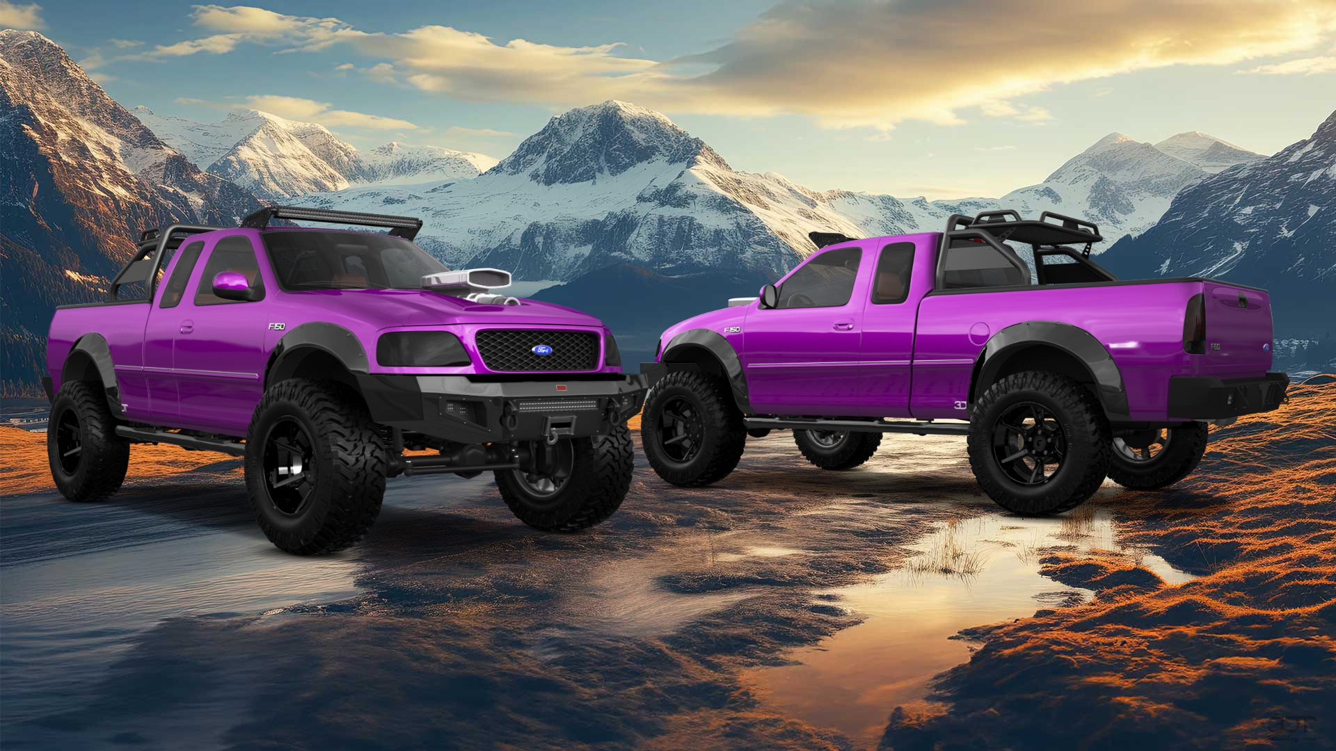 Ford F-150 SuperCab 2 Door pickup truck 1997 tuning