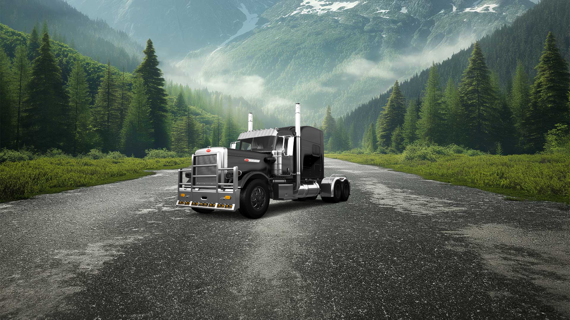 Peterbilt 389 Sleeper Cab Truck 2016 tuning