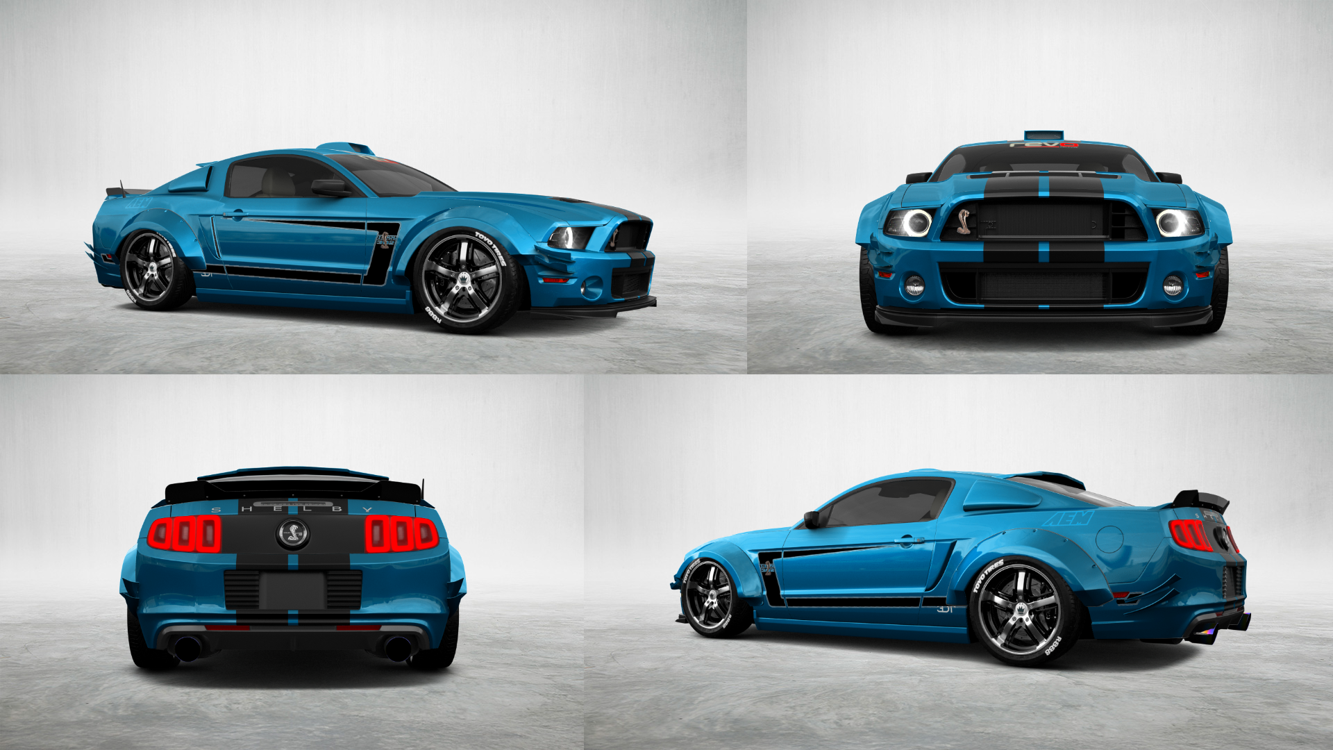 Ford Mustang GT500 2 Door Coupe 2013 tuning