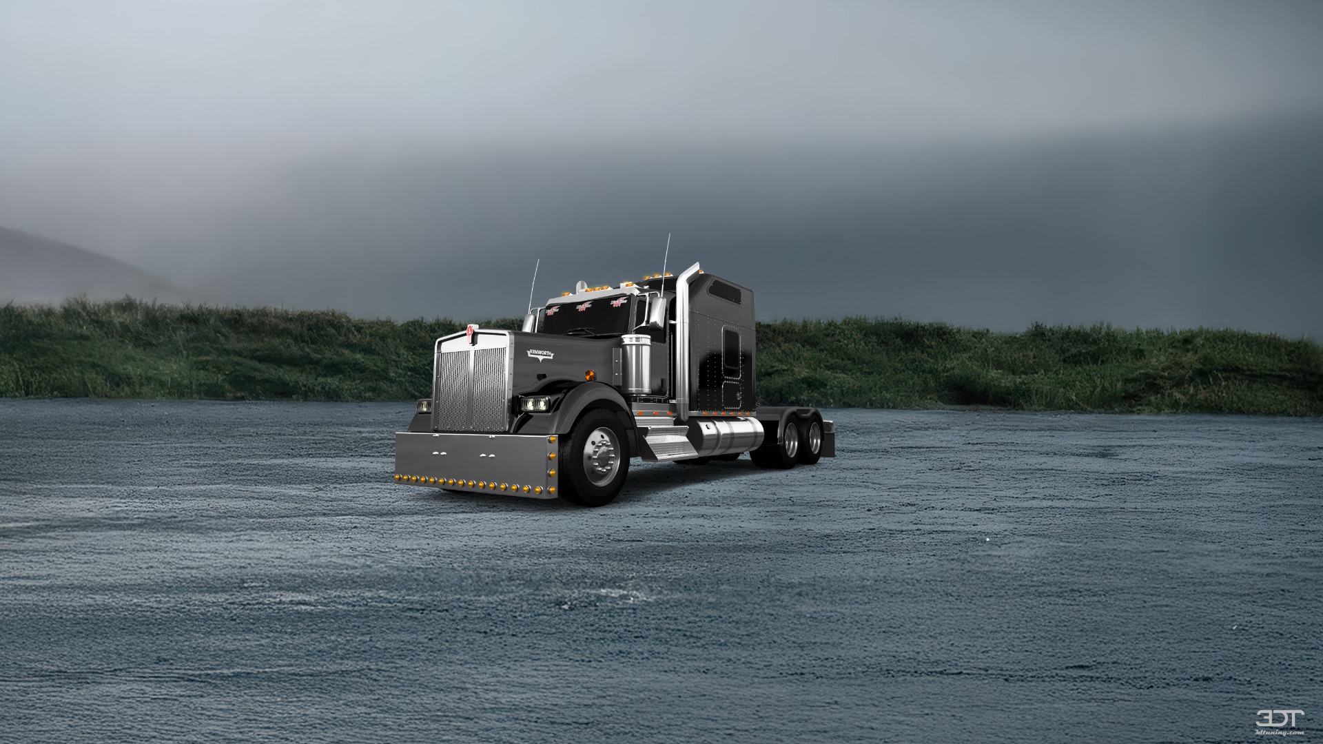 Kenworth W900 Sleeper Cab Truck 2015 Images