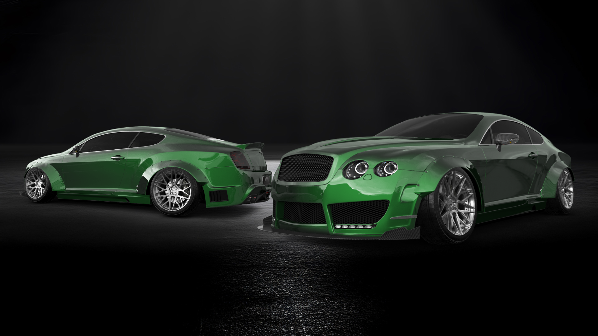 Bentley Continental GT Fastback 2005 tuning