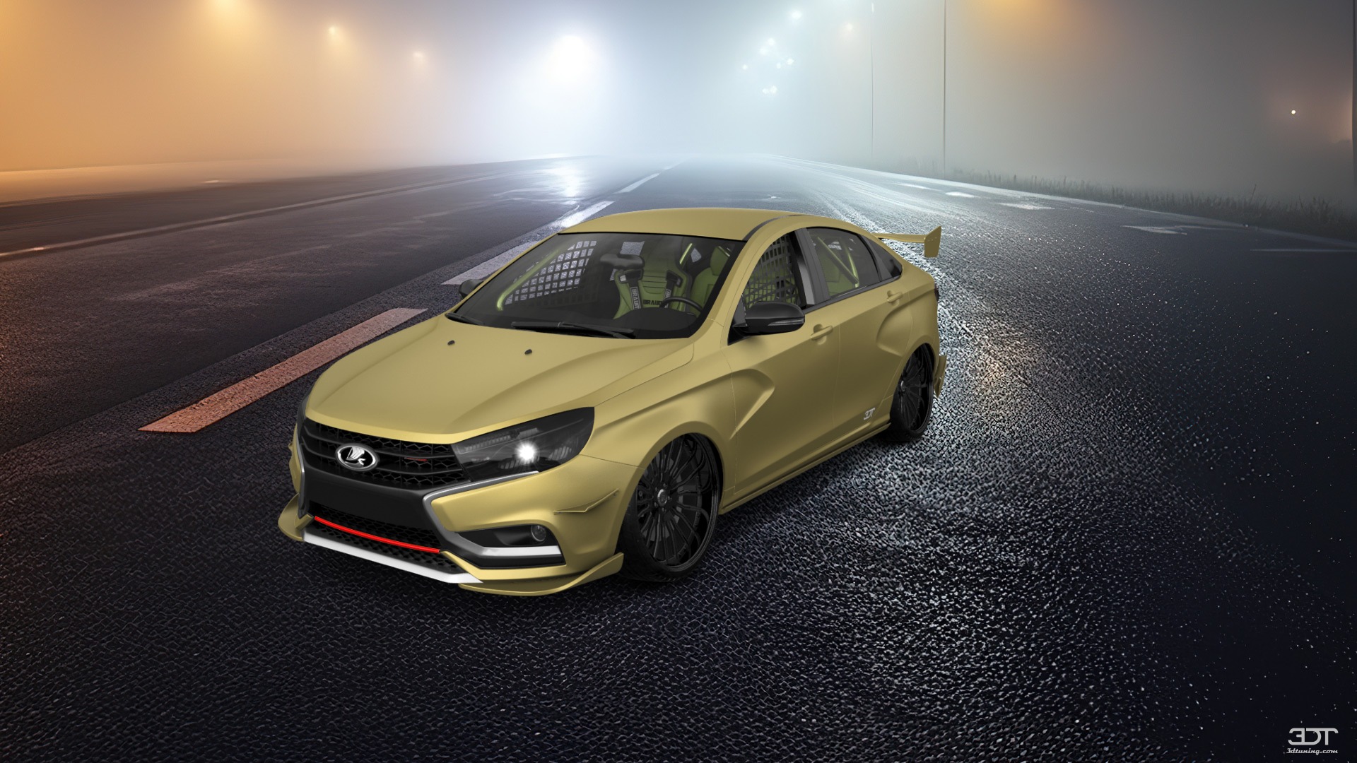 Lada Vesta 4 Door Saloon 2016 tuning