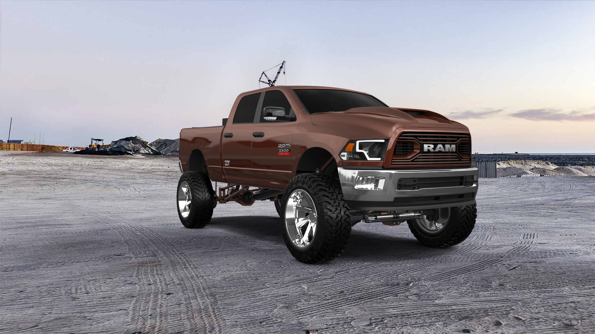 Dodge Ram 2500 4 Door Truck 2014