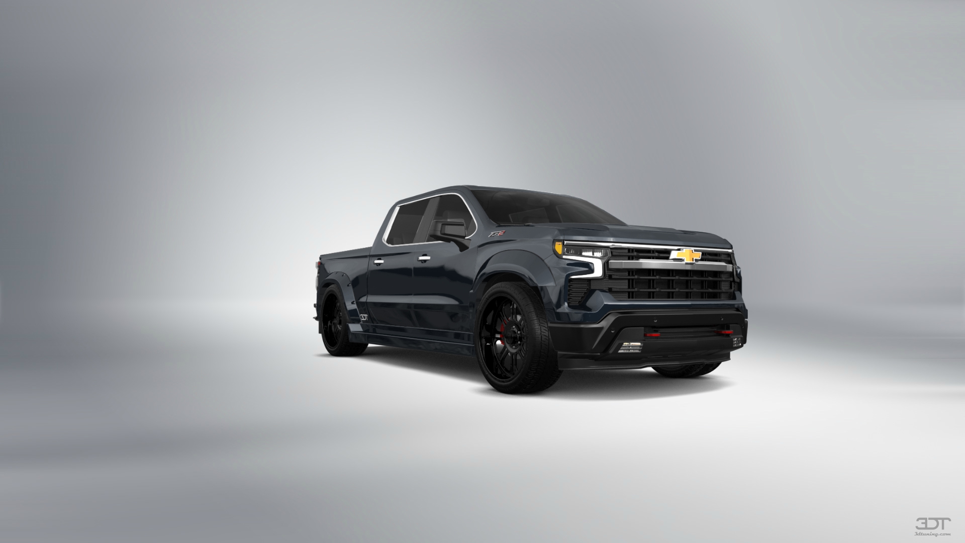 Chevrolet Silverado 1500 Crew Cab 5.8 ft box 4 Door pickup truck 2023 tuning
