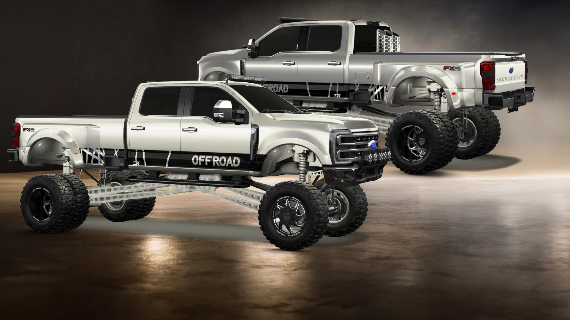 Ford F-350 DRW Crew Cab 4 Door pickup truck 2023 tuning