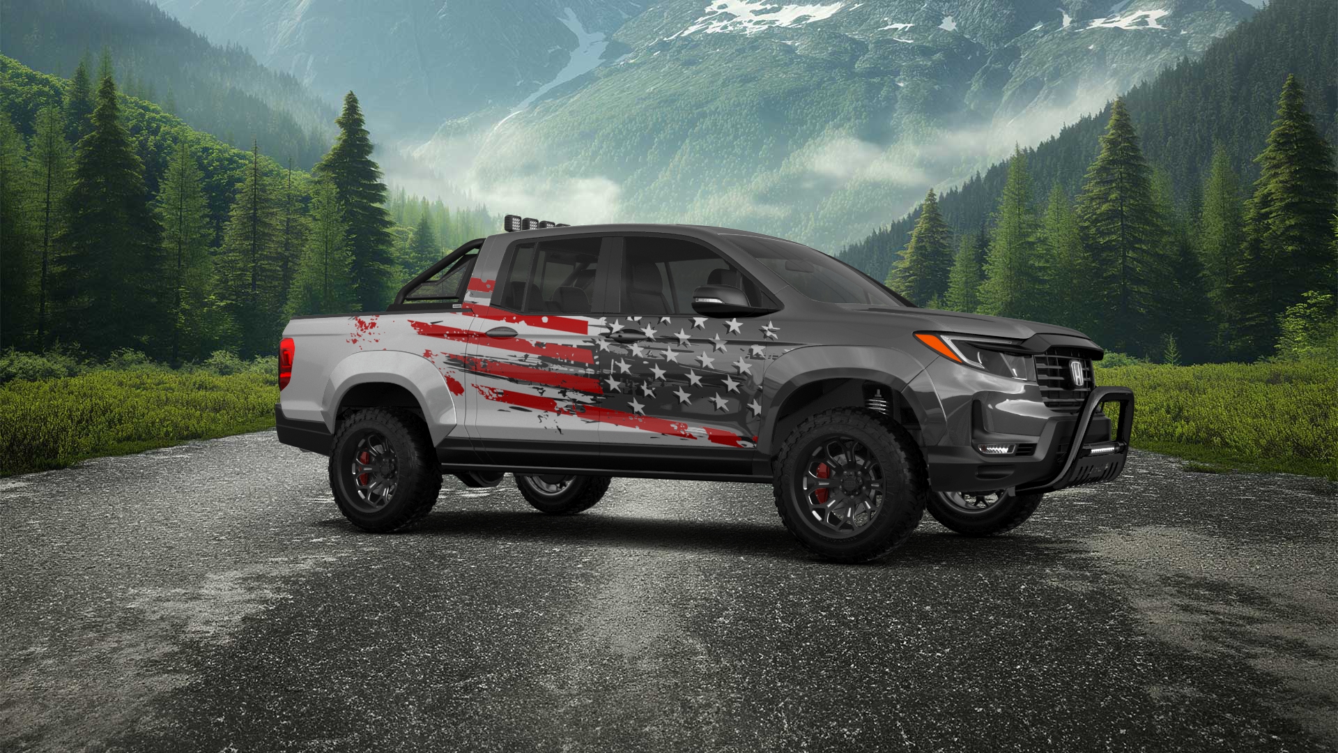 Honda Ridgeline 4 Door pickup truck 2021
