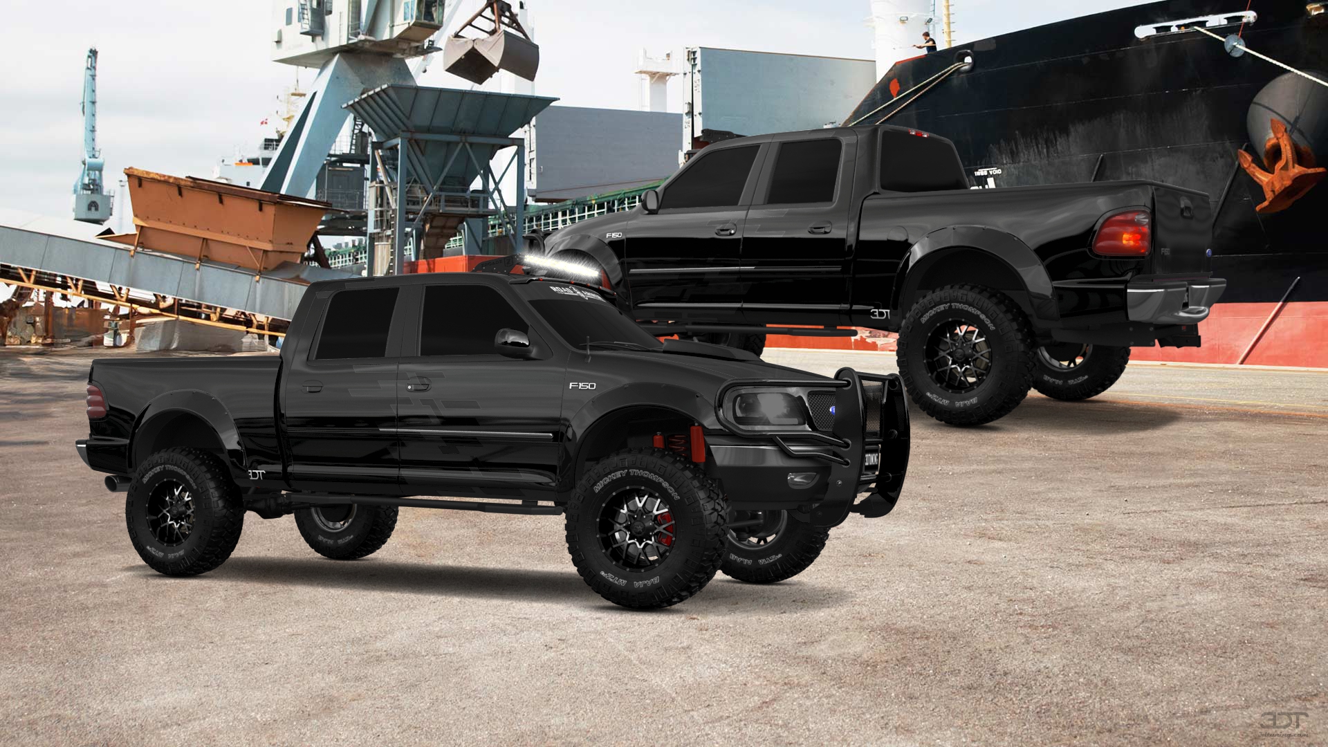 Ford F-150 SuperCrew 4 Door pickup truck 1997 tuning