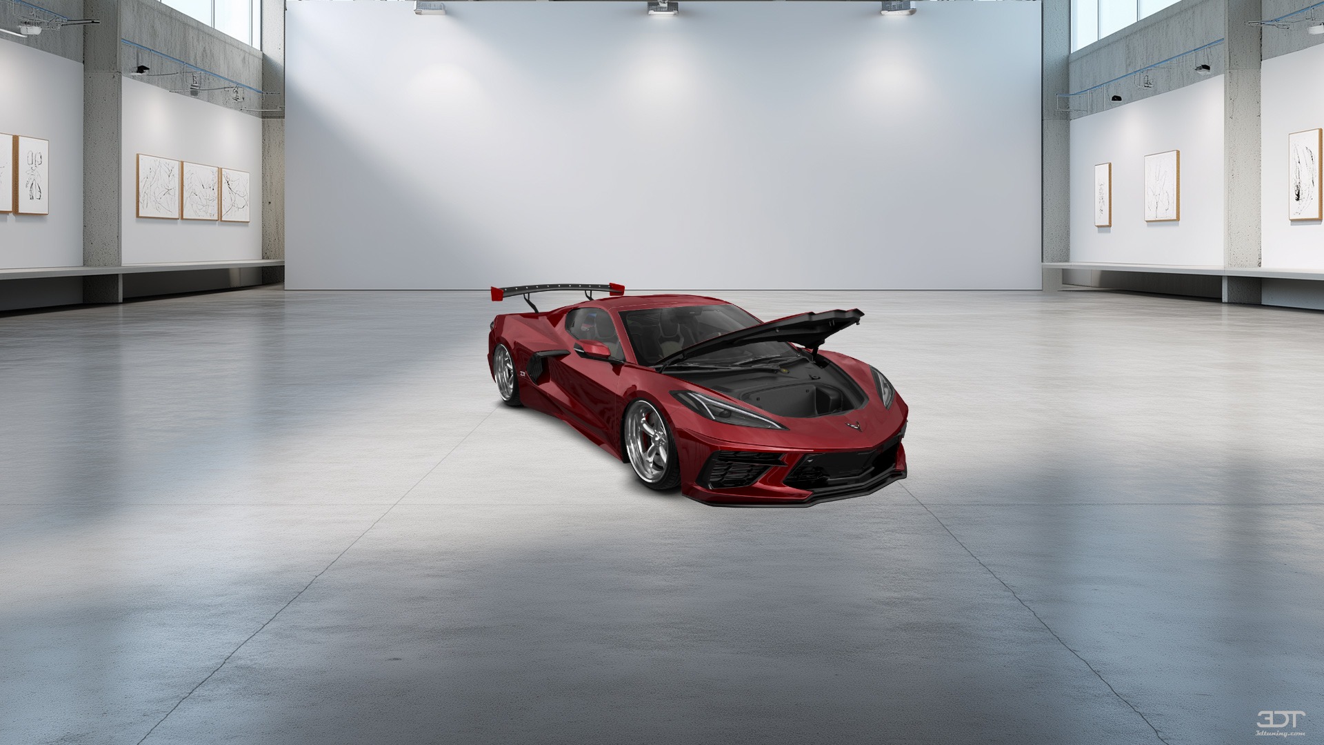 Chevrolet Corvette 2 door targa top 2020 tuning