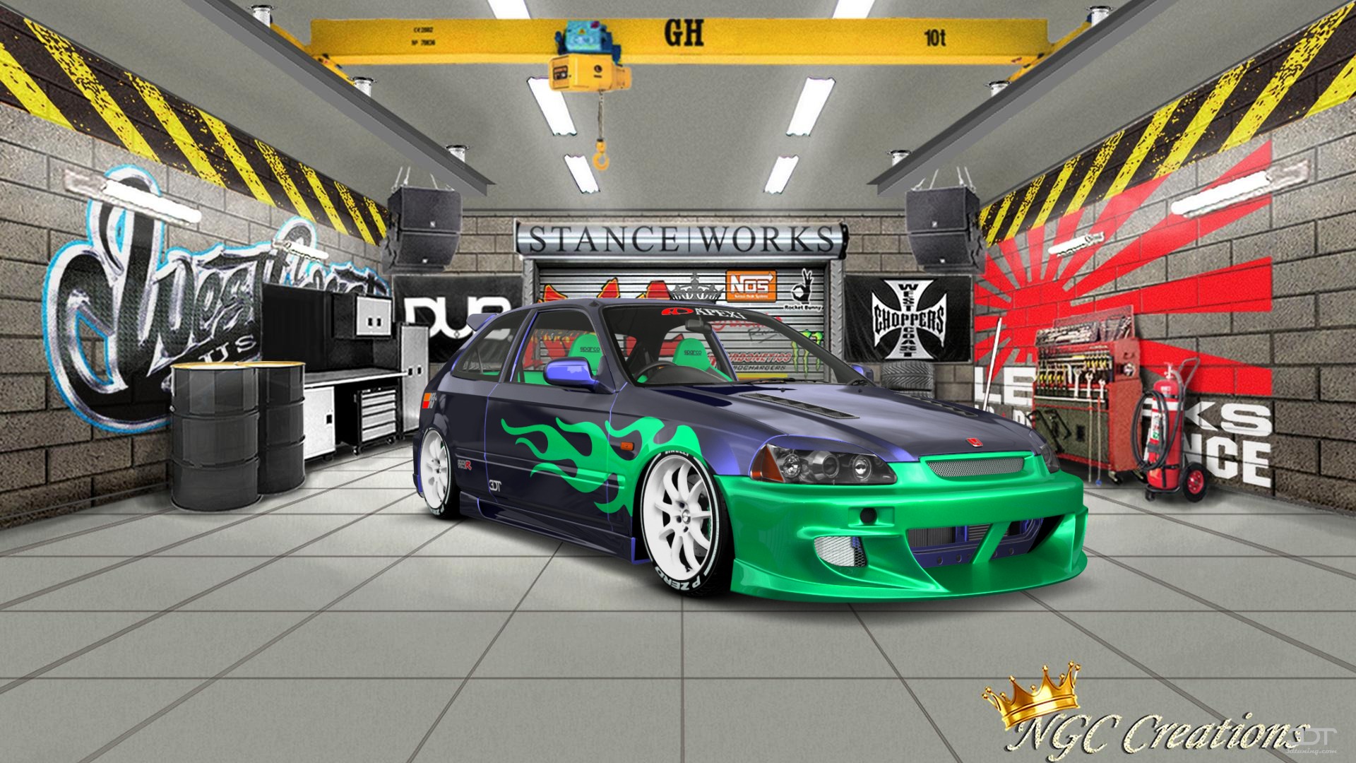 Honda Civic 3 Door Hatchback 1997 Images