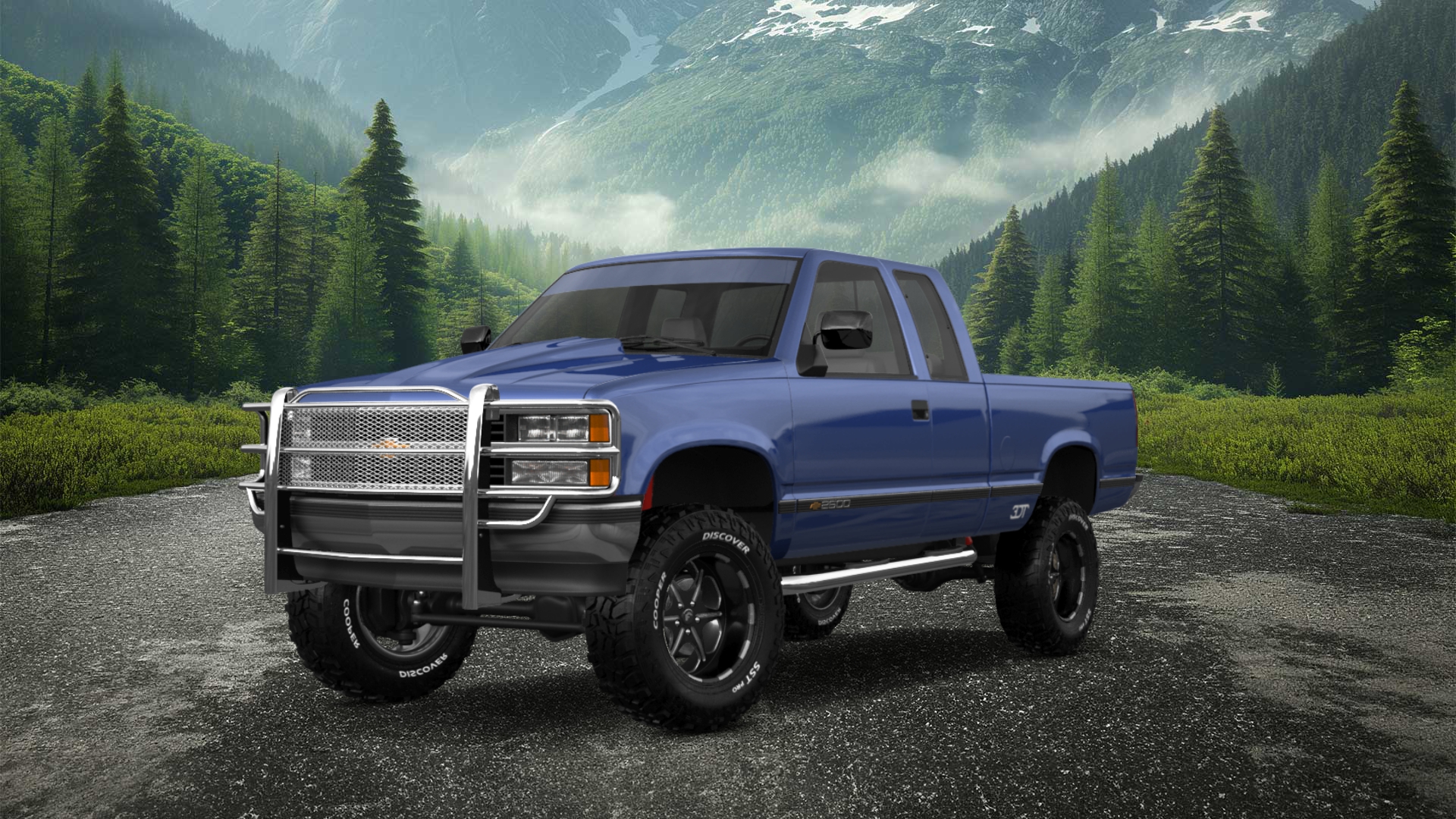 Chevrolet K2500 Extended Cab Pickup 1989