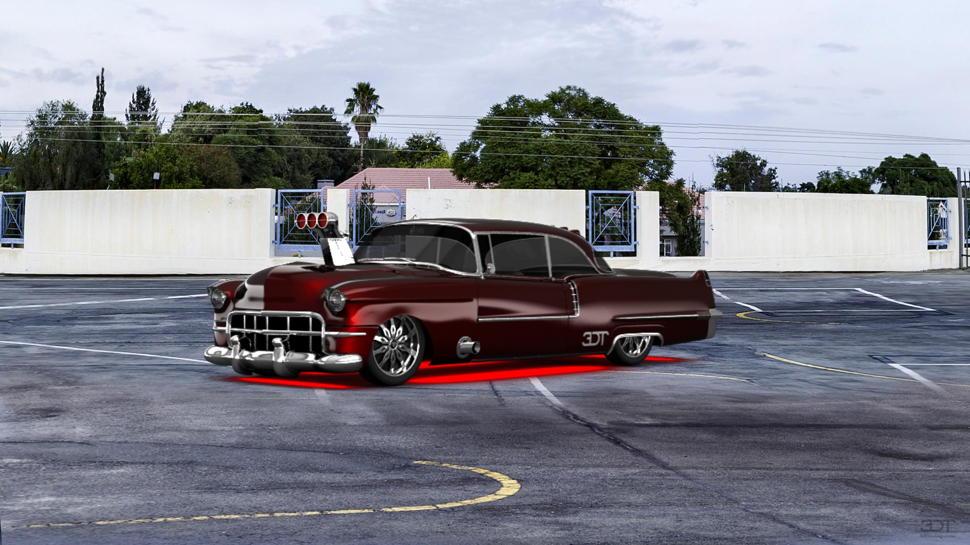 Cadillac De Ville Coupe 1956 tuning