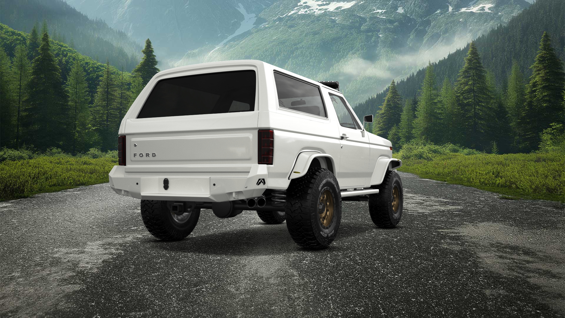 Ford Bronco 3 Door SUV 1980