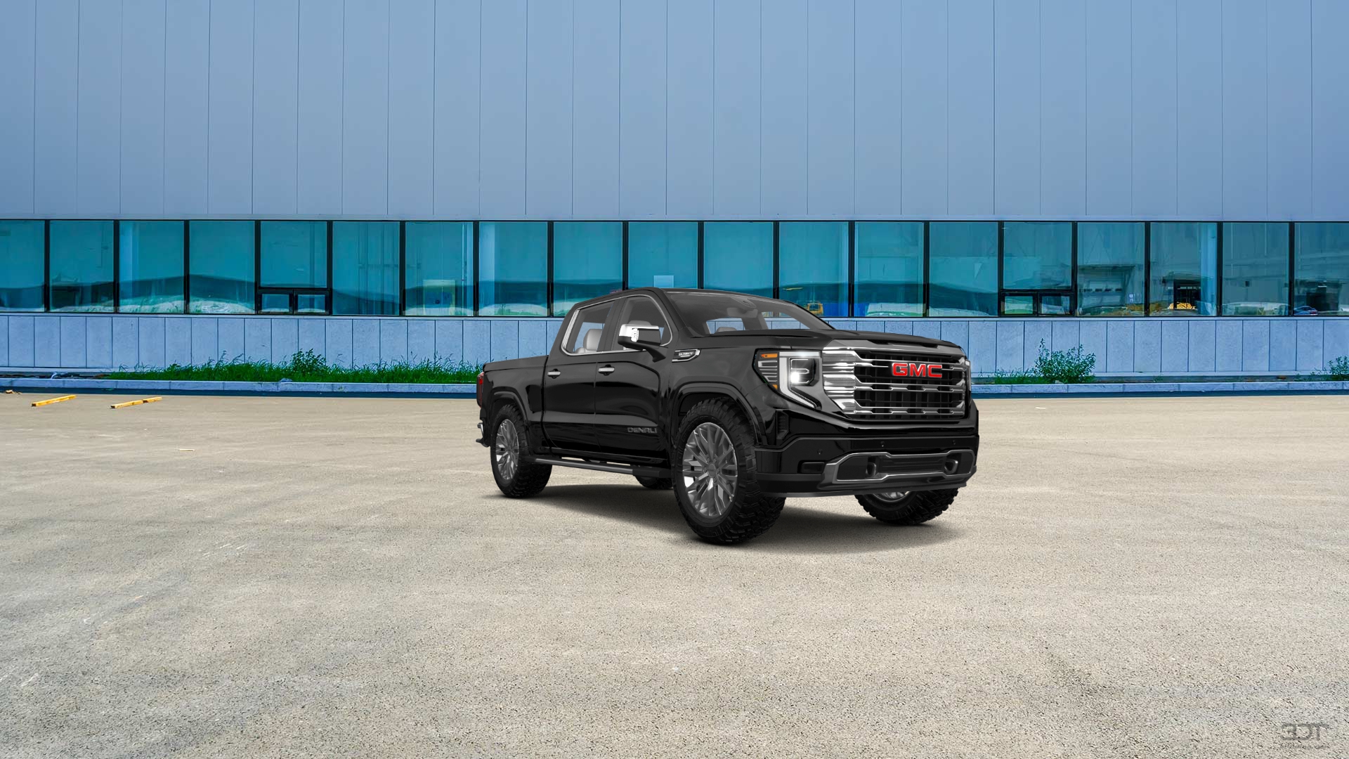 GMC Sierra 1500 Crew Cab 5.8 ft box 4 Door pickup truck 2023 tuning