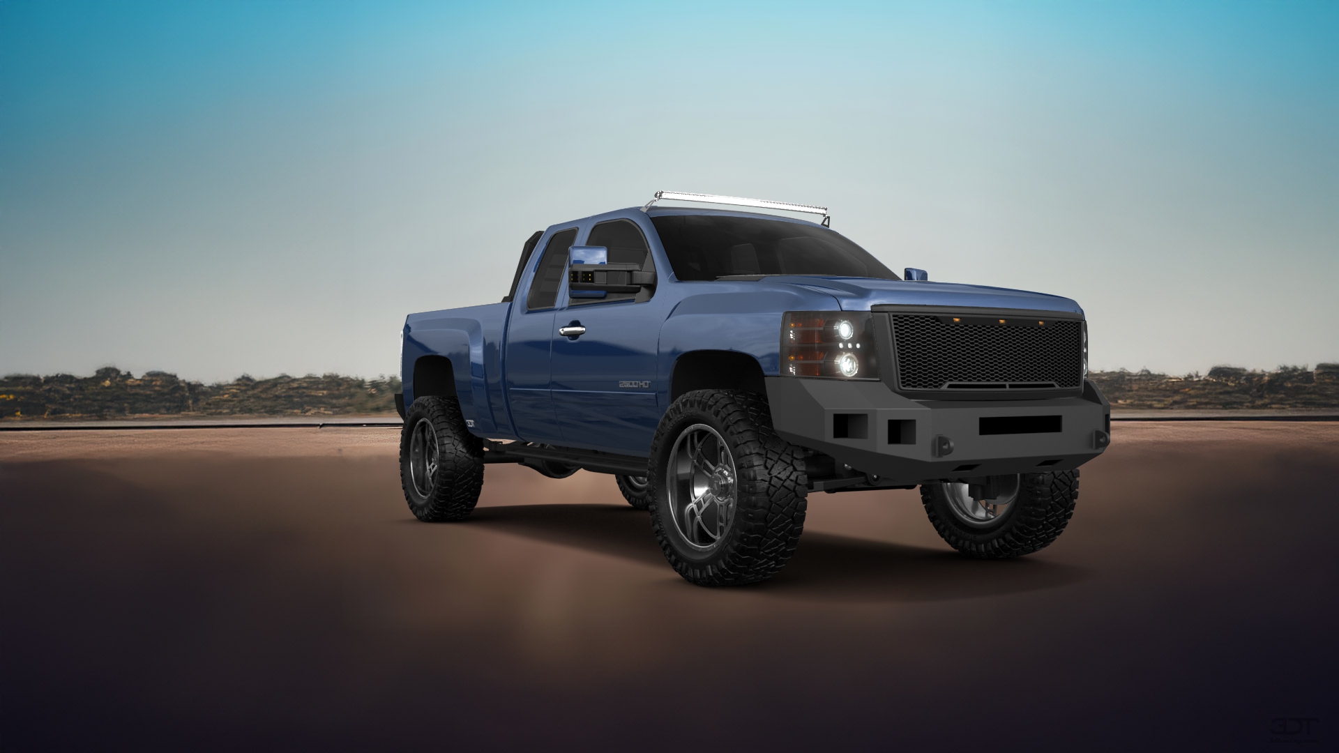 Chevrolet Silverado 2500 HD Extended Cab Pickup Truck 2007 tuning