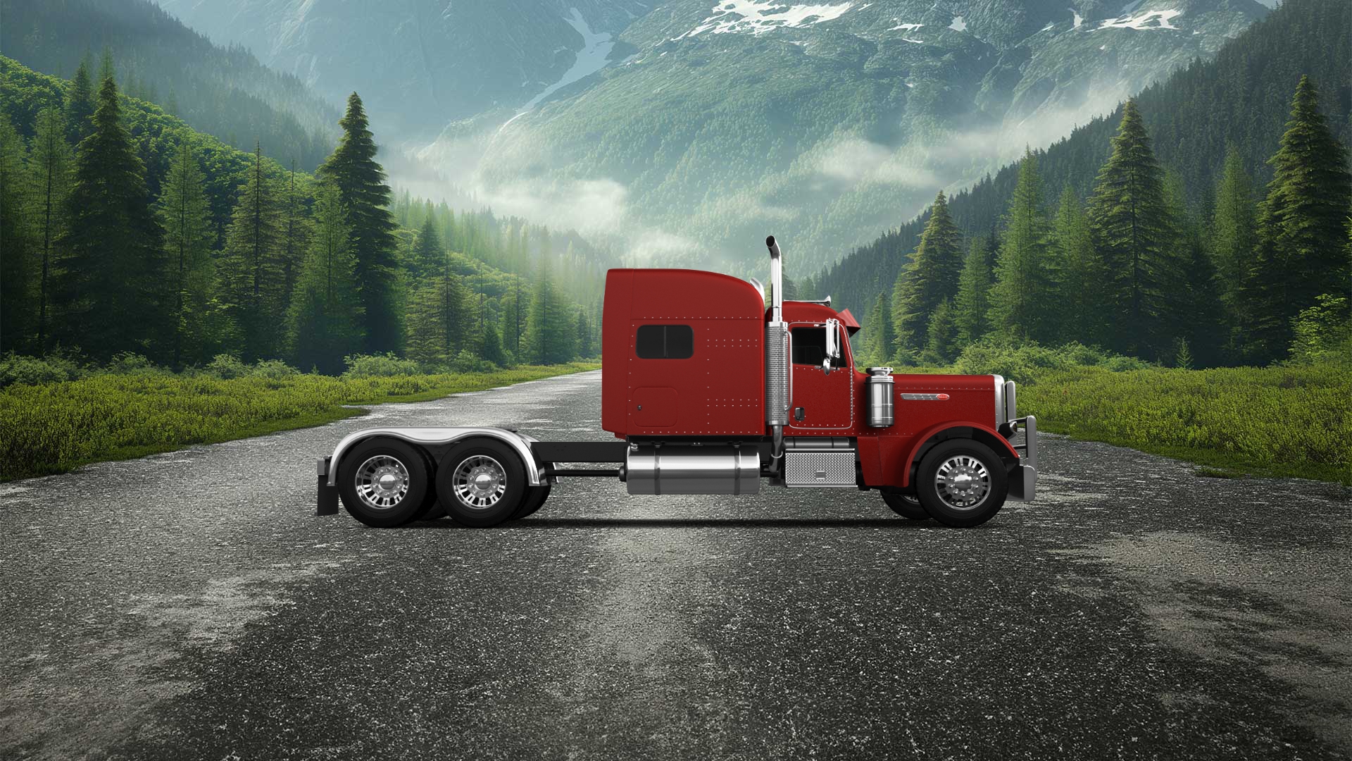 Peterbilt 389 Sleeper Cab Truck 2016