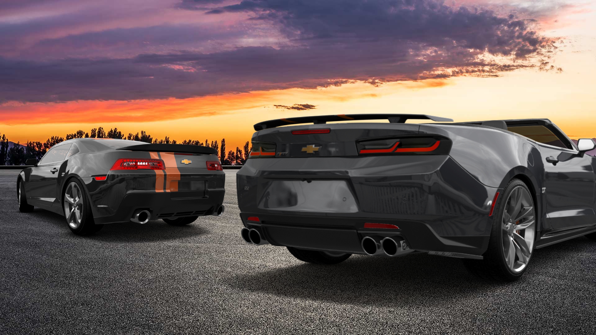 Chevrolet Camaro 2 Door Convertible 2016 tuning