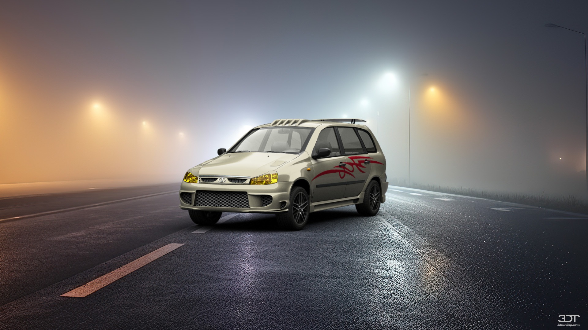Lada Kalina 1117 Wagon 2010 tuning