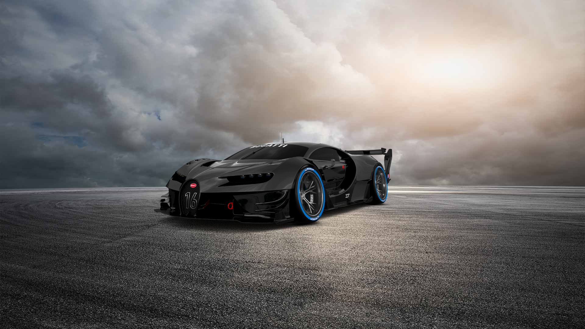 Bugatti Vision GT Supercar 2015 tuning