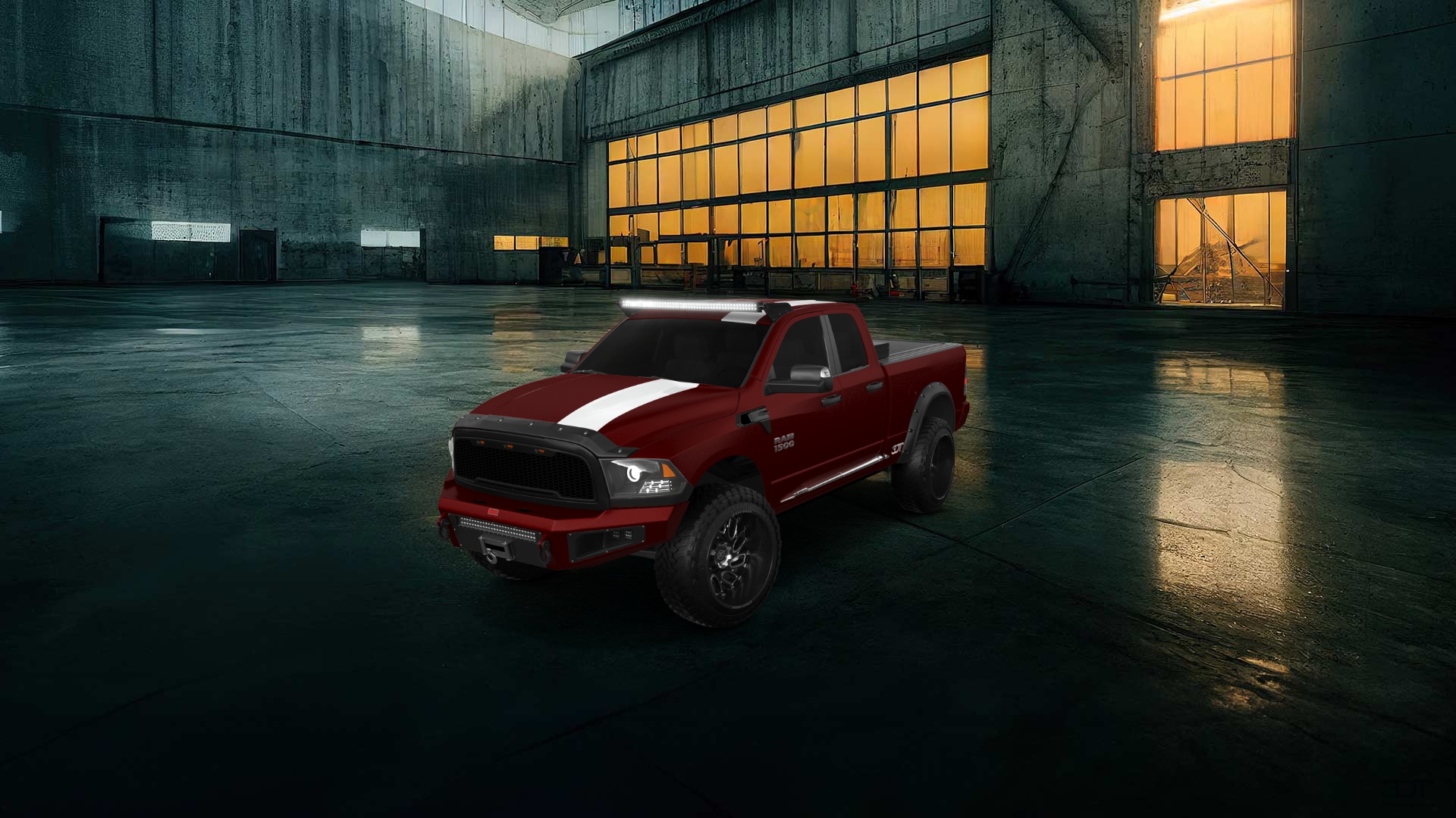 Dodge Ram 1500 6.4' box Extended Cab 4 Door pickup truck 2009