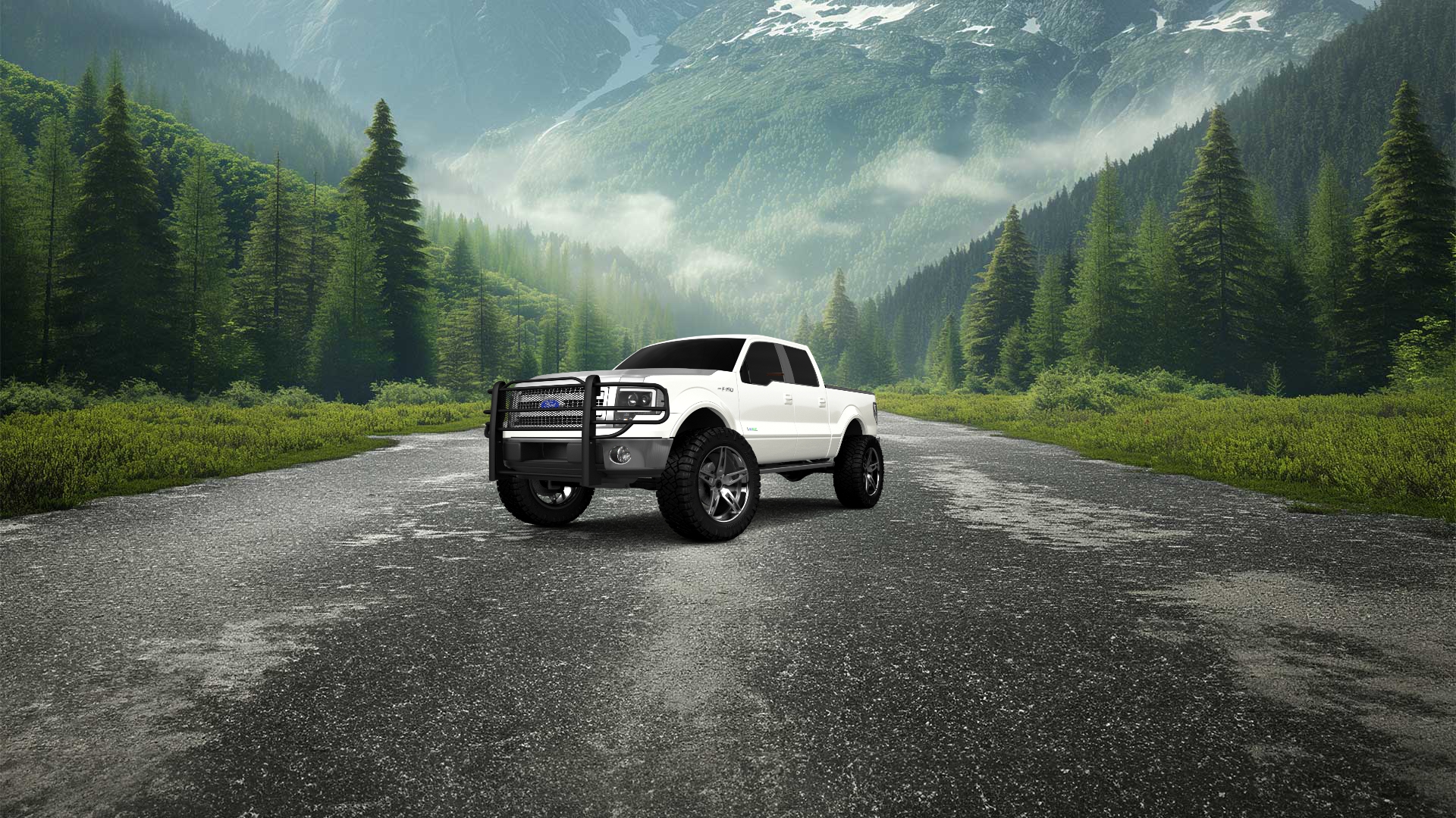 Ford F-150 Crew Cab 4 Door pickup truck 2013 tuning