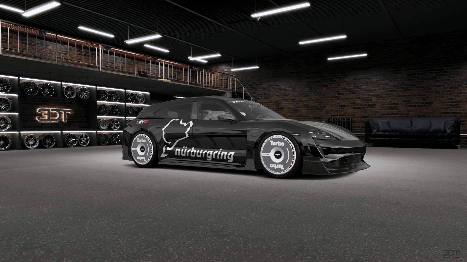 Porsche Taycan Sport Turismo Shooting Brake 2019 tuning
