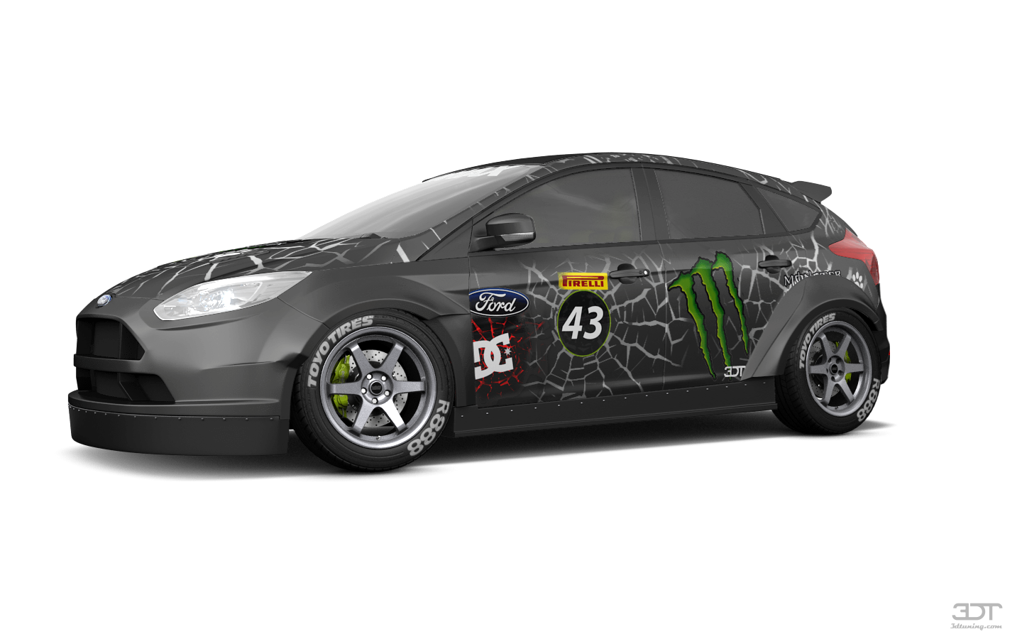 Tuning Ford Focus Ken Block 2011