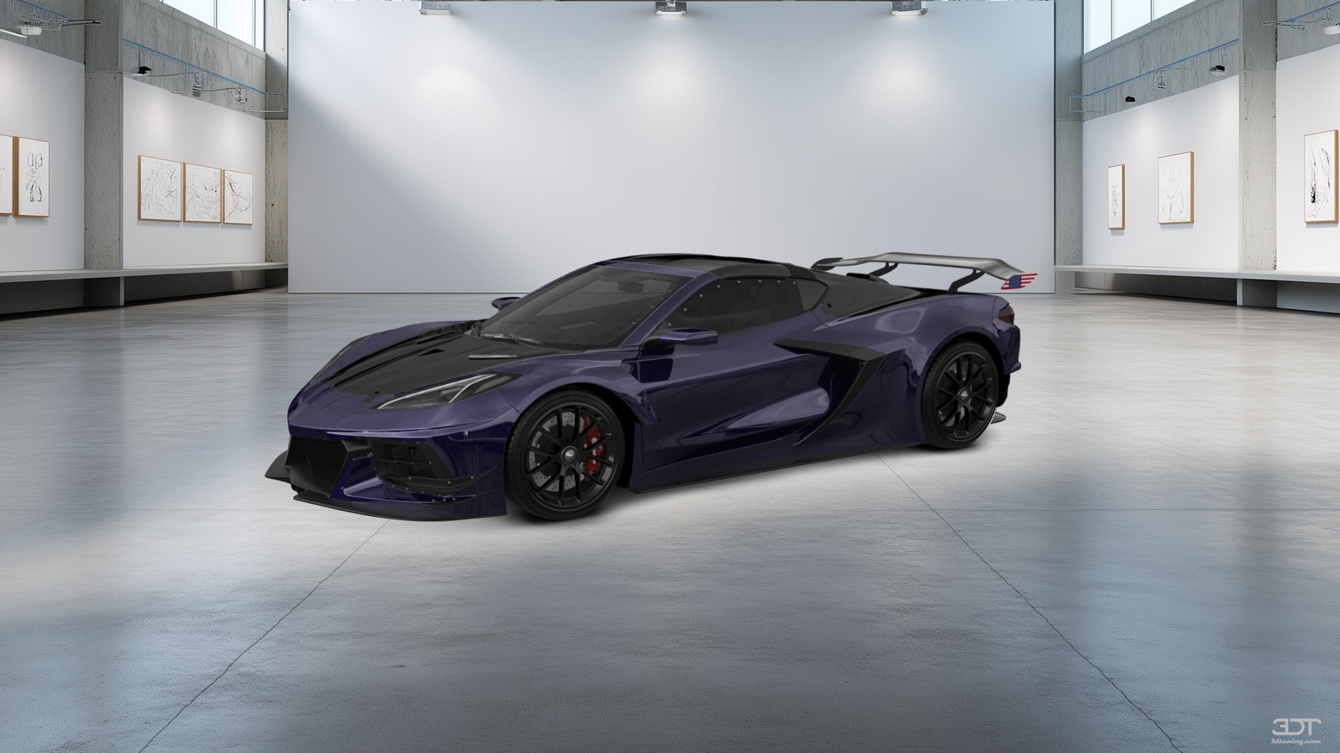 Chevrolet Corvette 2 door targa top 2020 tuning